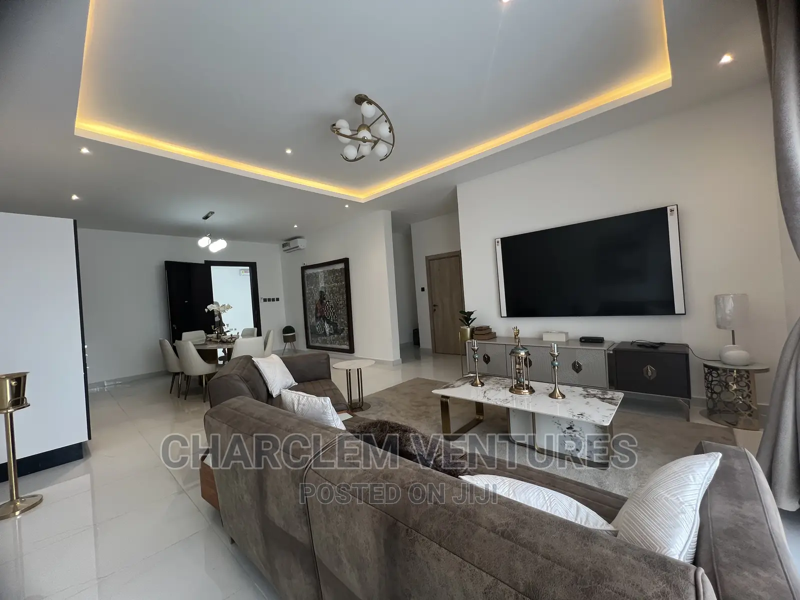 Furnished 2bdrm Apartment in Charclem Ventures, Cantonments for rent in Cantonments