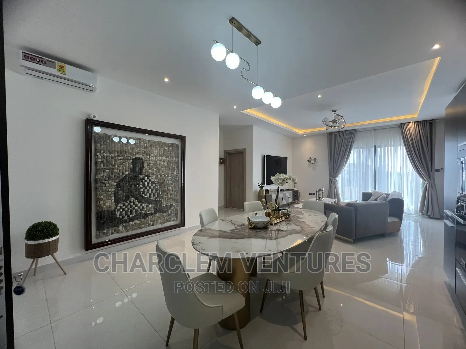 Furnished 2bdrm Apartment in Charclem Ventures, Cantonments for rent in Cantonments