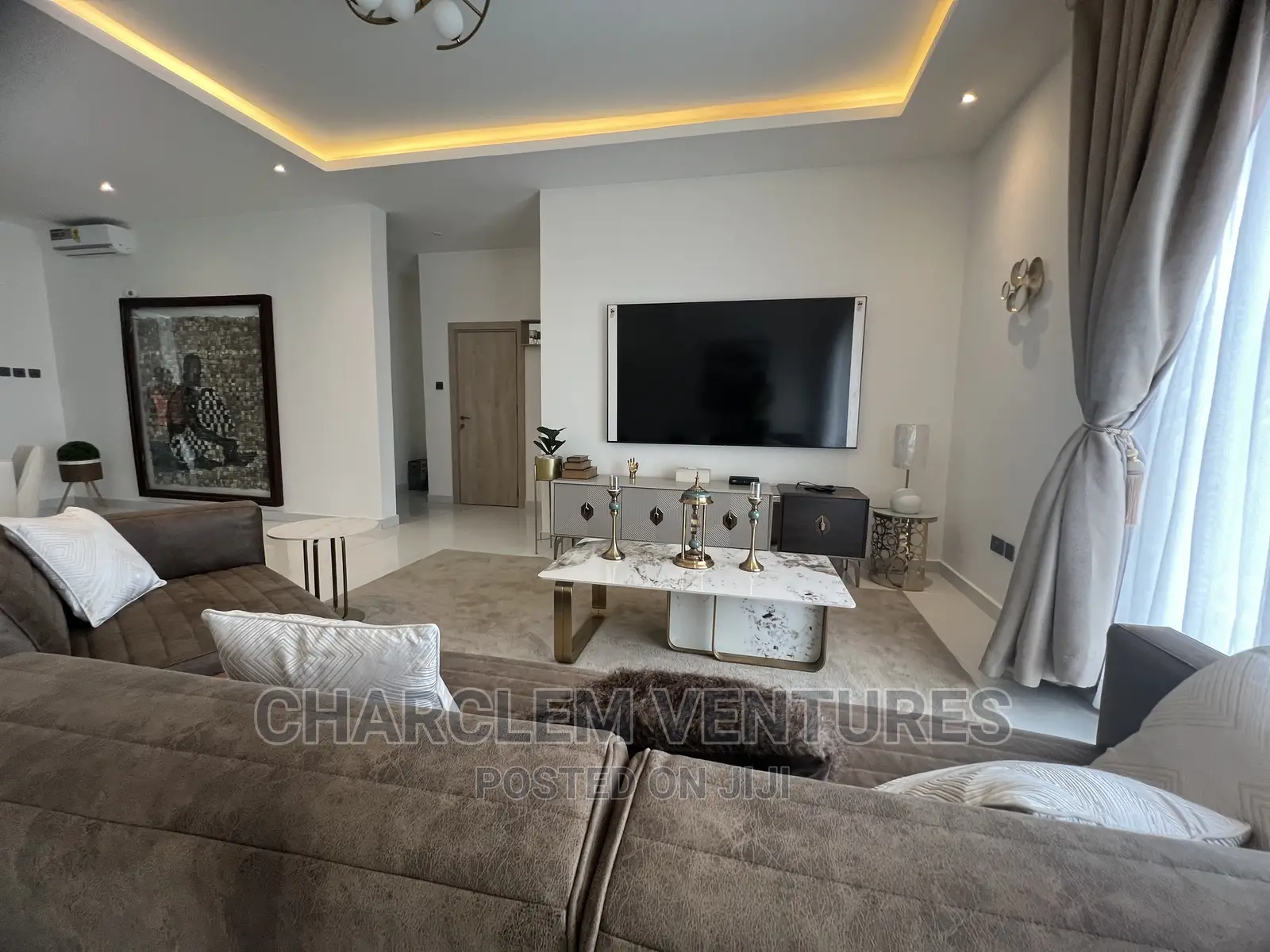 Furnished 2bdrm Apartment in Charclem Ventures, Cantonments for rent in Cantonments