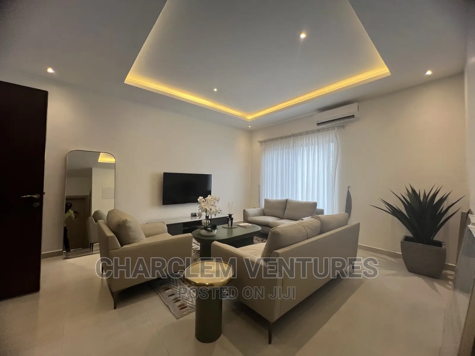 Furnished 1bdrm Apartment in Charclem Ventures, Cantonments for rent in Cantonments