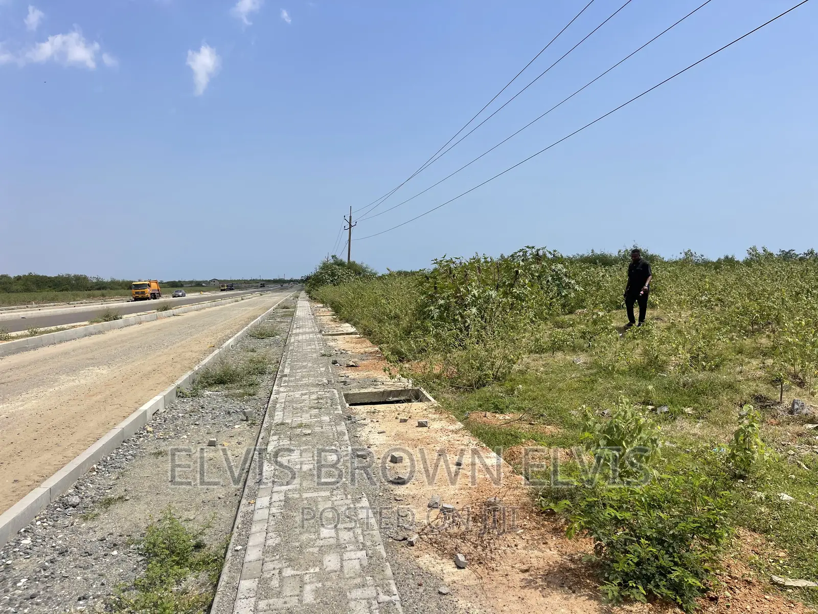 Roadside Land for Sale at West Trasacco Zoomlion NMIADJORN in East Legon