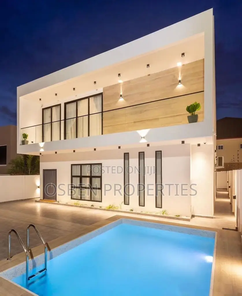Furnished 4bdrm Duplex in Pleasant Properties, East Legon for sale in East Legon