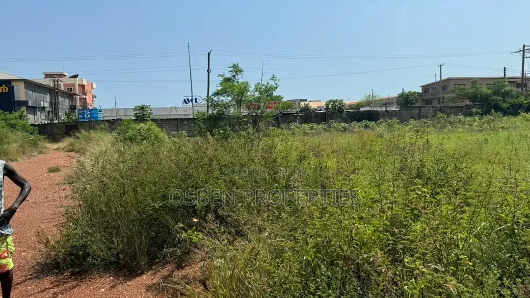 4.2 Acres Of Land With Titled Documents For Sale At Spintex in Manet Junction