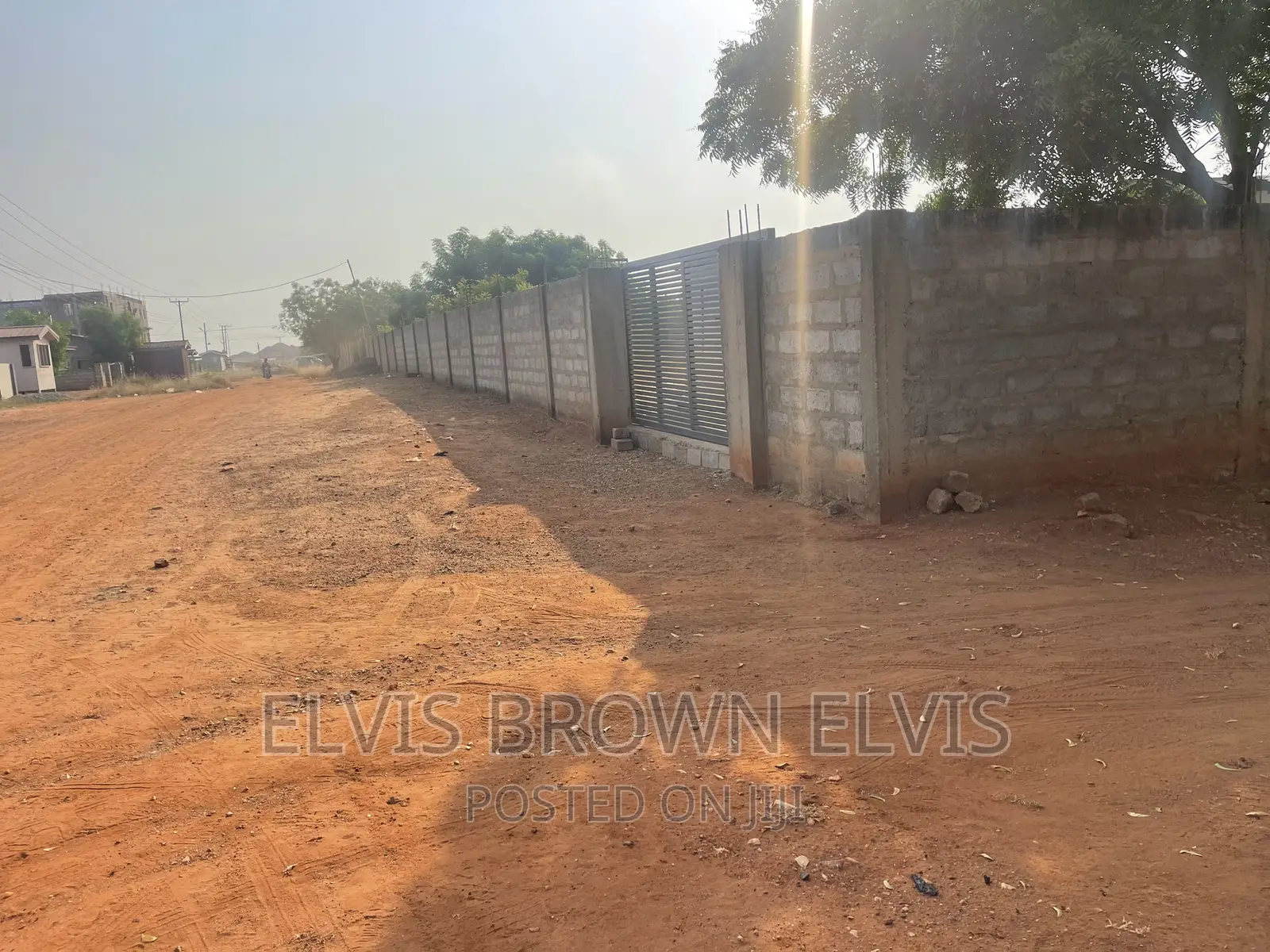 Land for Sale at Lakeside Around the Muslim University in Ashaley Botwe