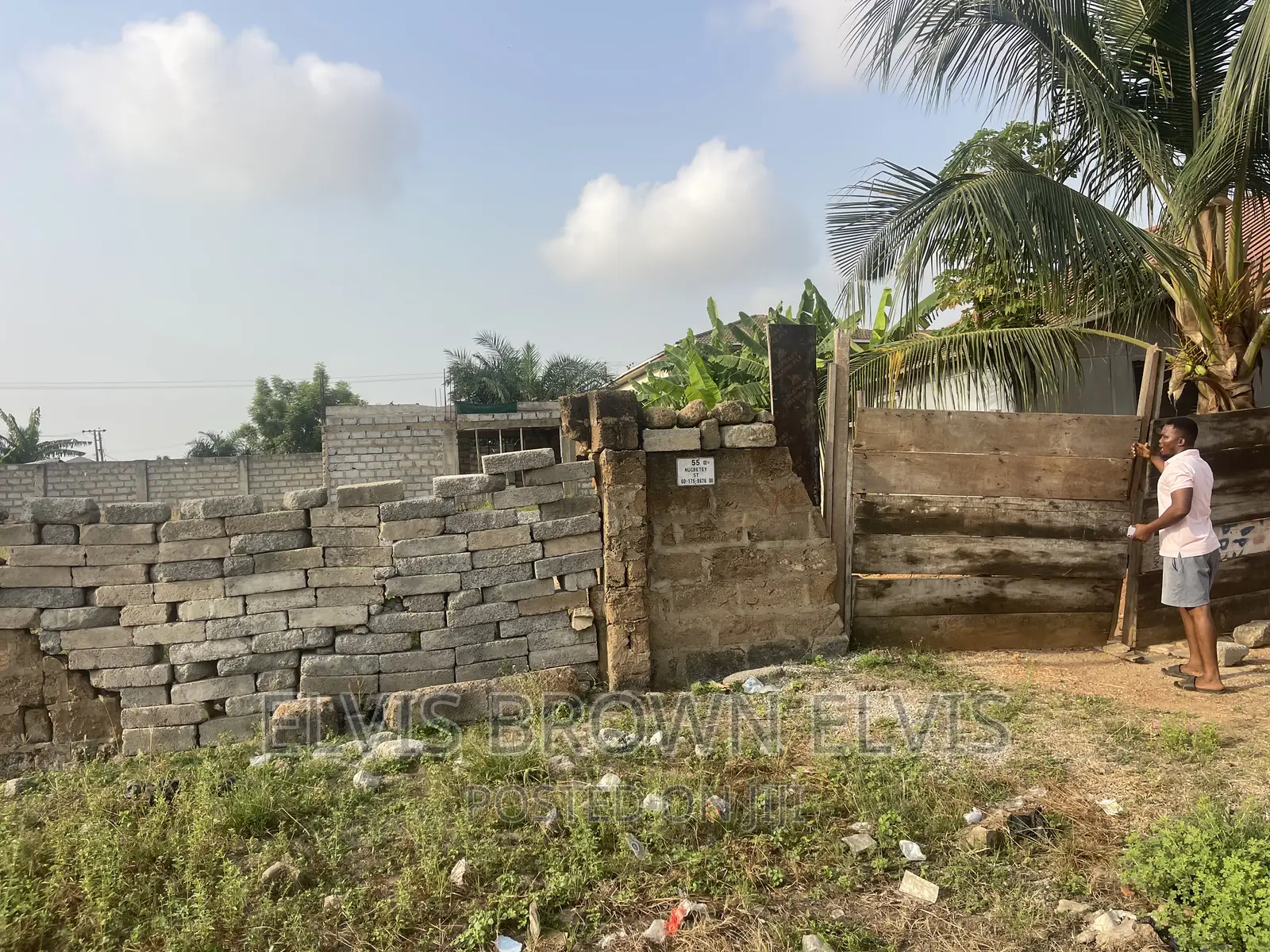 100 by 100 Plot of Land for Sale at Botwe Litelroses in Ashaley Botwe