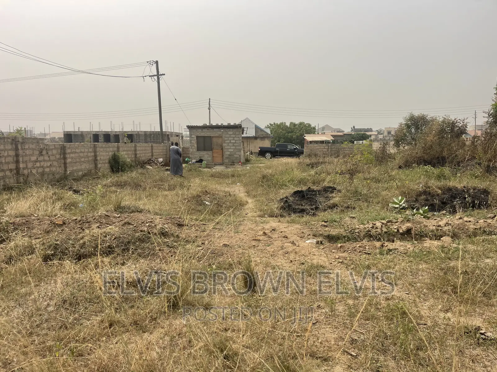 Fence Land for Sale at Santeo in Ashaley Botwe