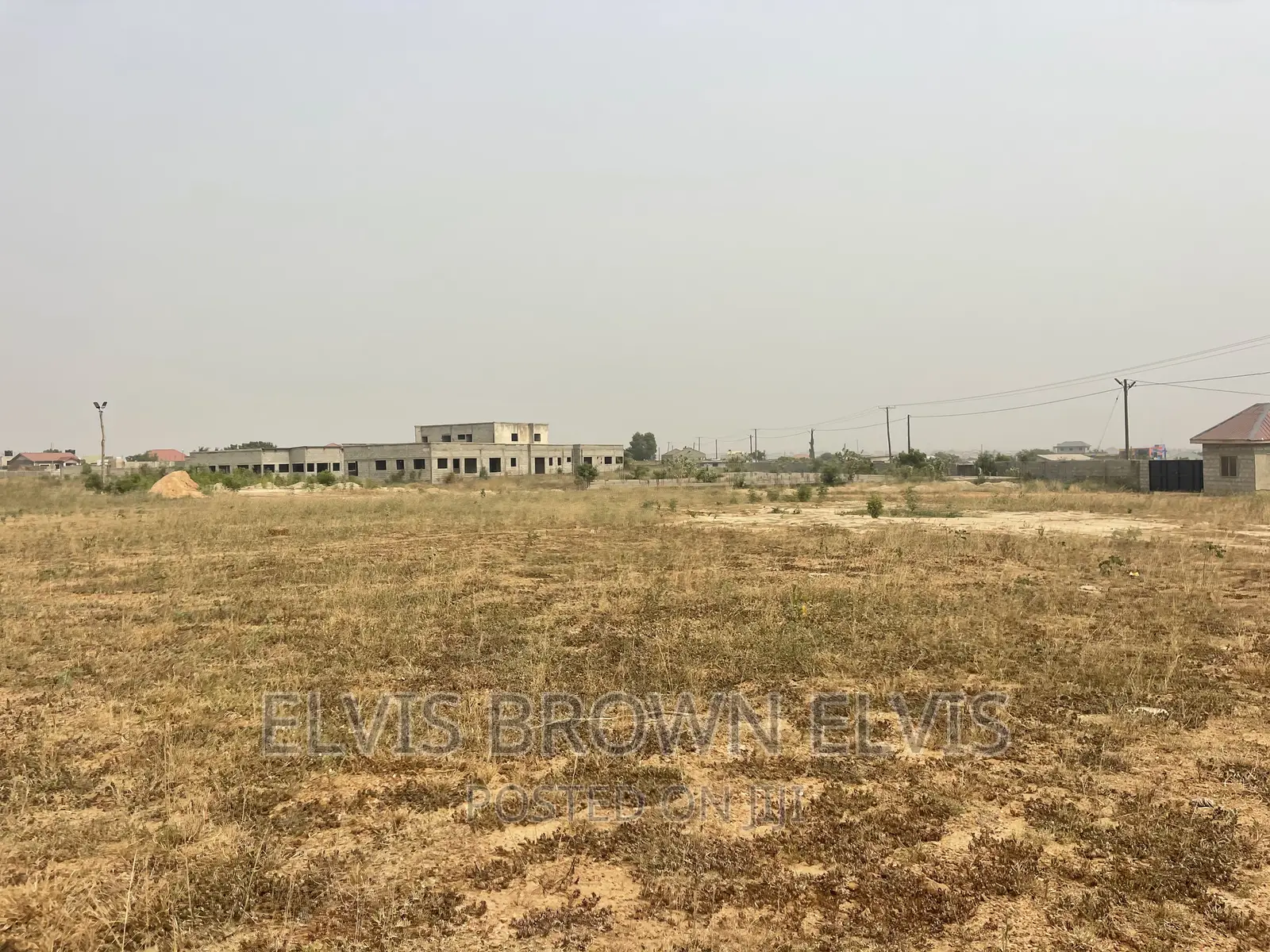 Acres Plots of Land for Sale at Santeo by the Main Road in Ashaley Botwe