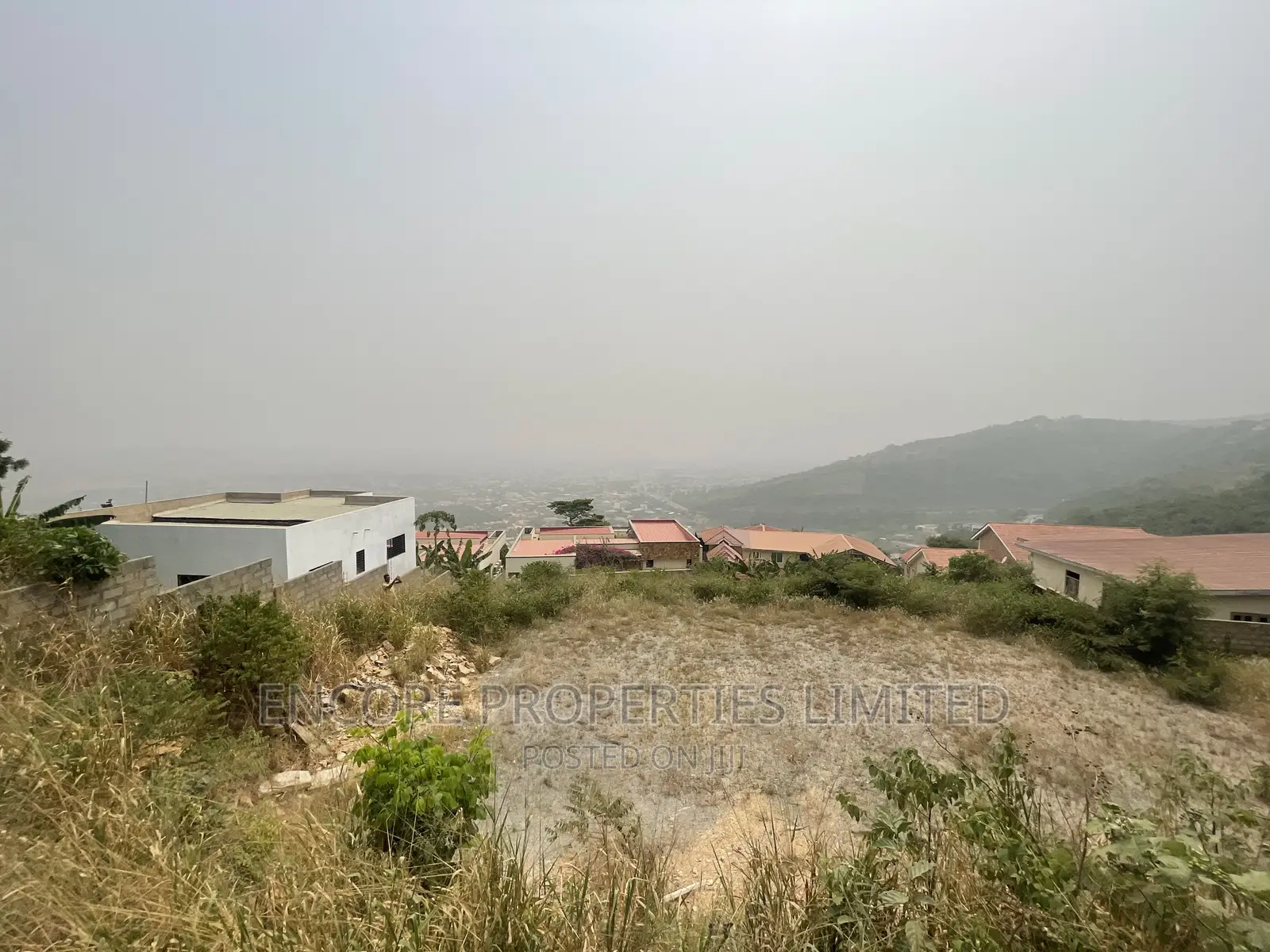3 Plots of Land With the Accra View at Aburi Peduase in Akuapim South