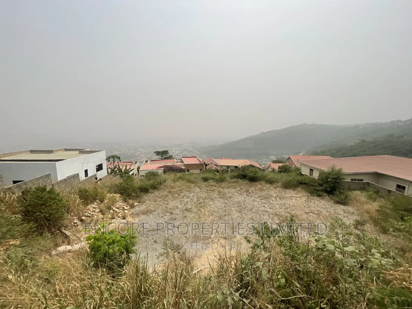 3 Plots of Land With the Accra View at Aburi Peduase in Akuapim South