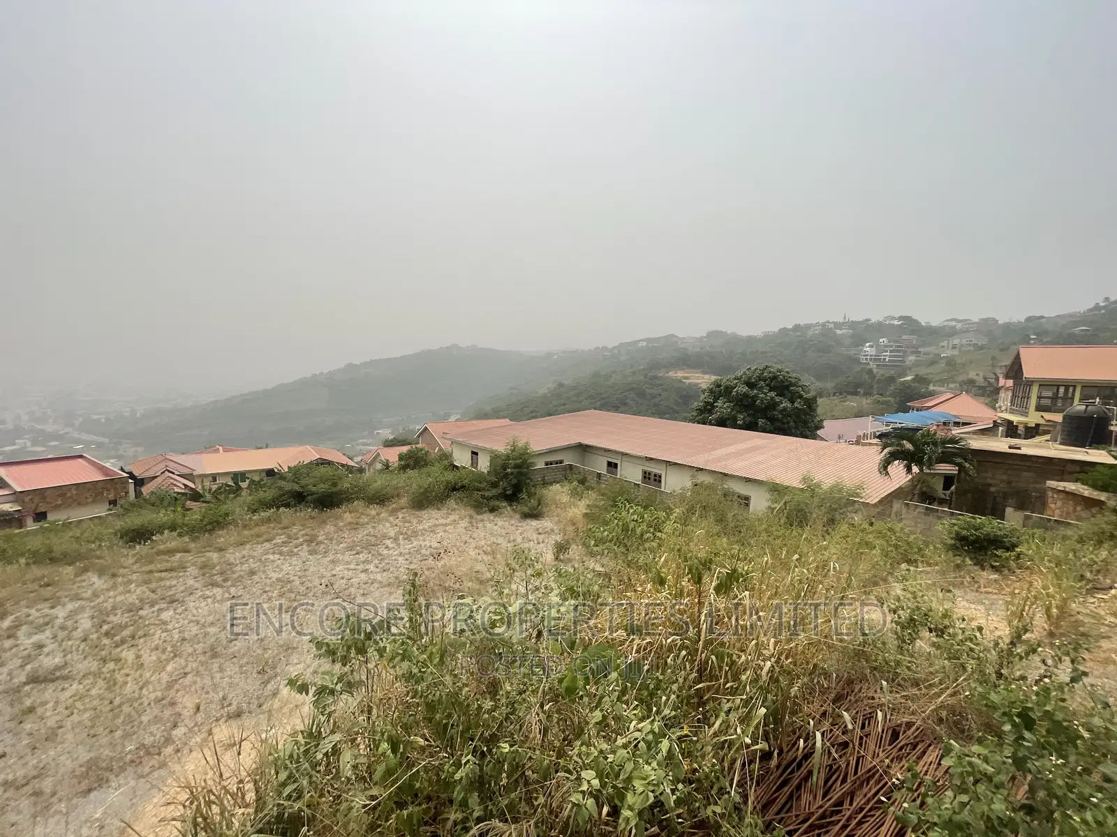 3 Plots of Land With the Accra View at Aburi Peduase in Akuapim South