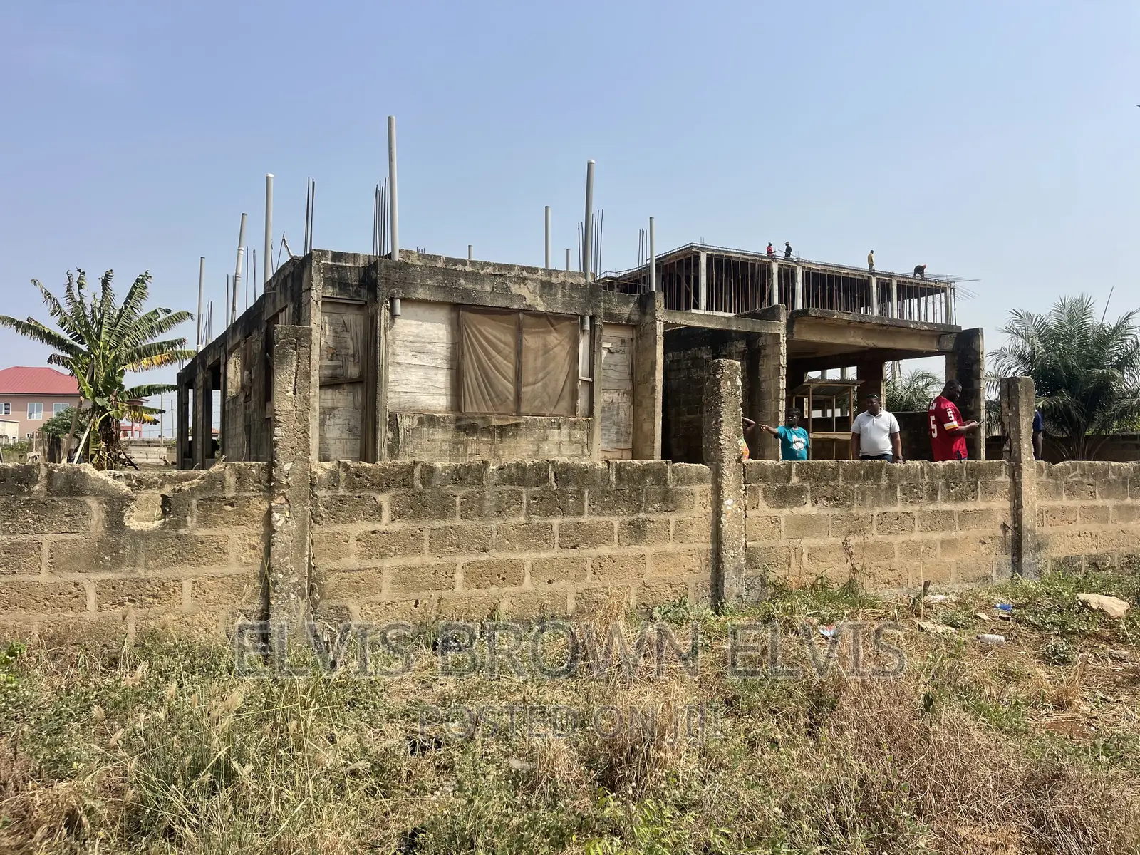 One and Half Plot With Uncomplited 4 Sale at Legon Hills in Ashaley Botwe