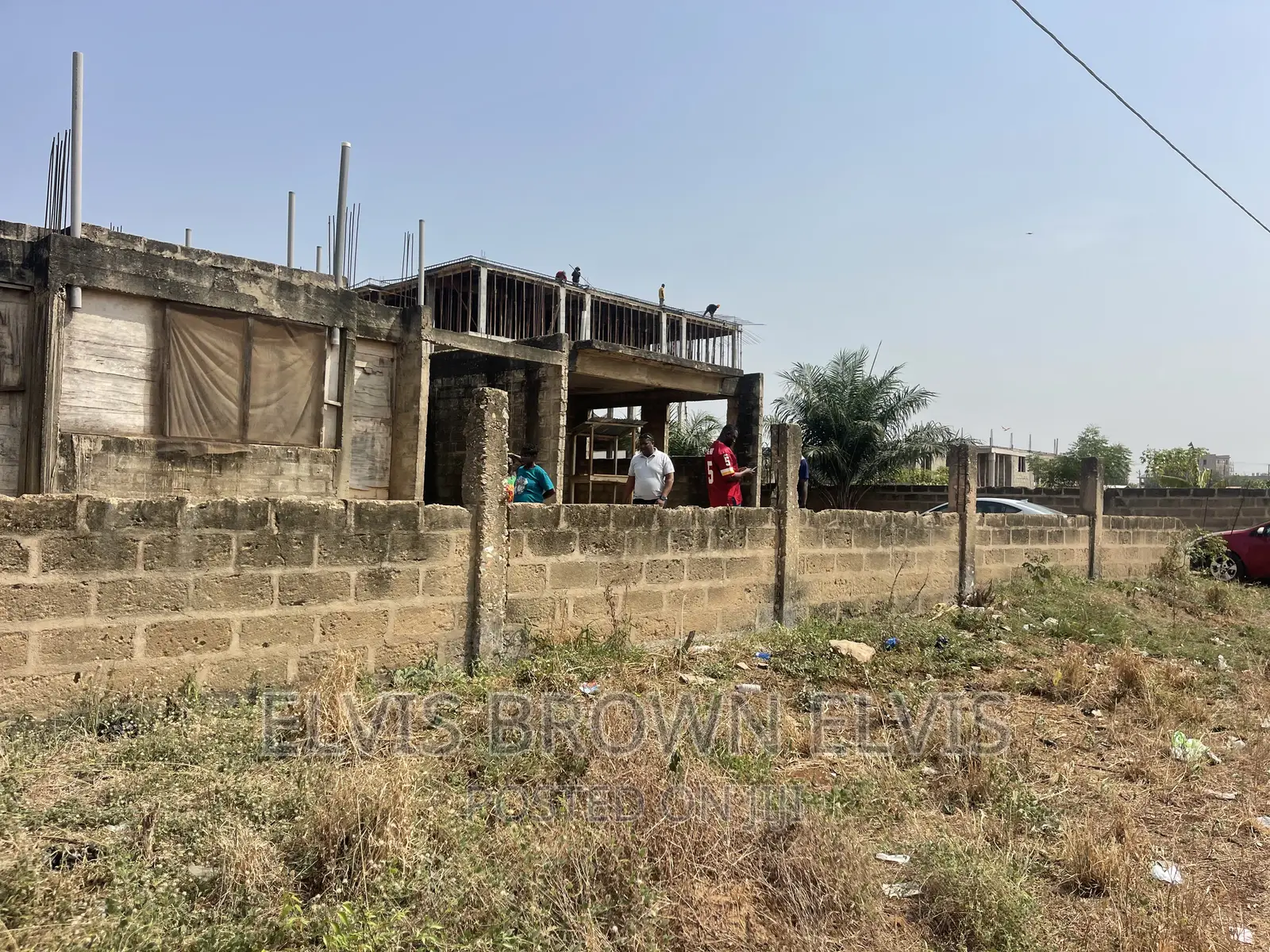 One and Half Plot With Uncomplited 4 Sale at Legon Hills in Ashaley Botwe