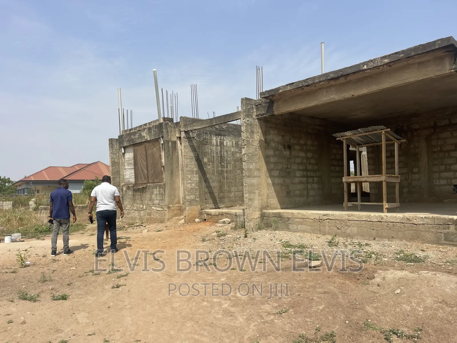 One and Half Plot With Uncomplited 4 Sale at Legon Hills in Ashaley Botwe