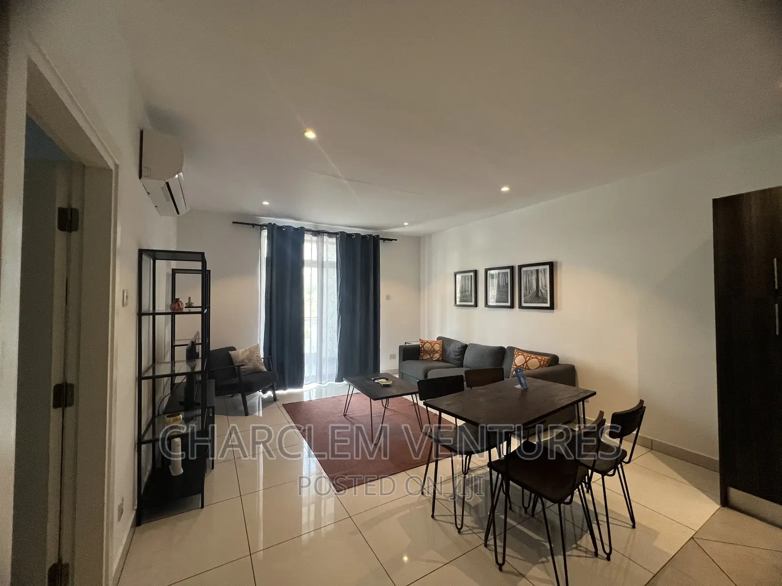 Furnished 1bdrm Apartment in Charclem Ventures, Cantonments for rent in Cantonments