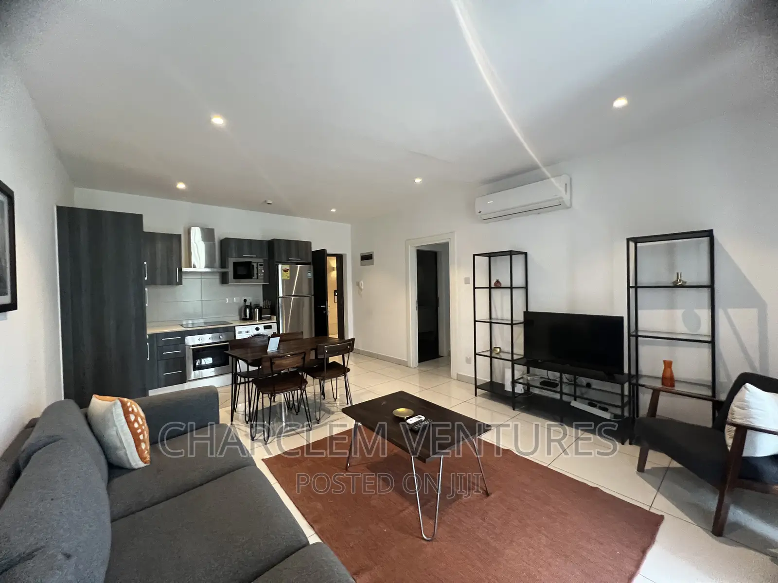 Furnished 1bdrm Apartment in Charclem Ventures, Cantonments for rent in Cantonments