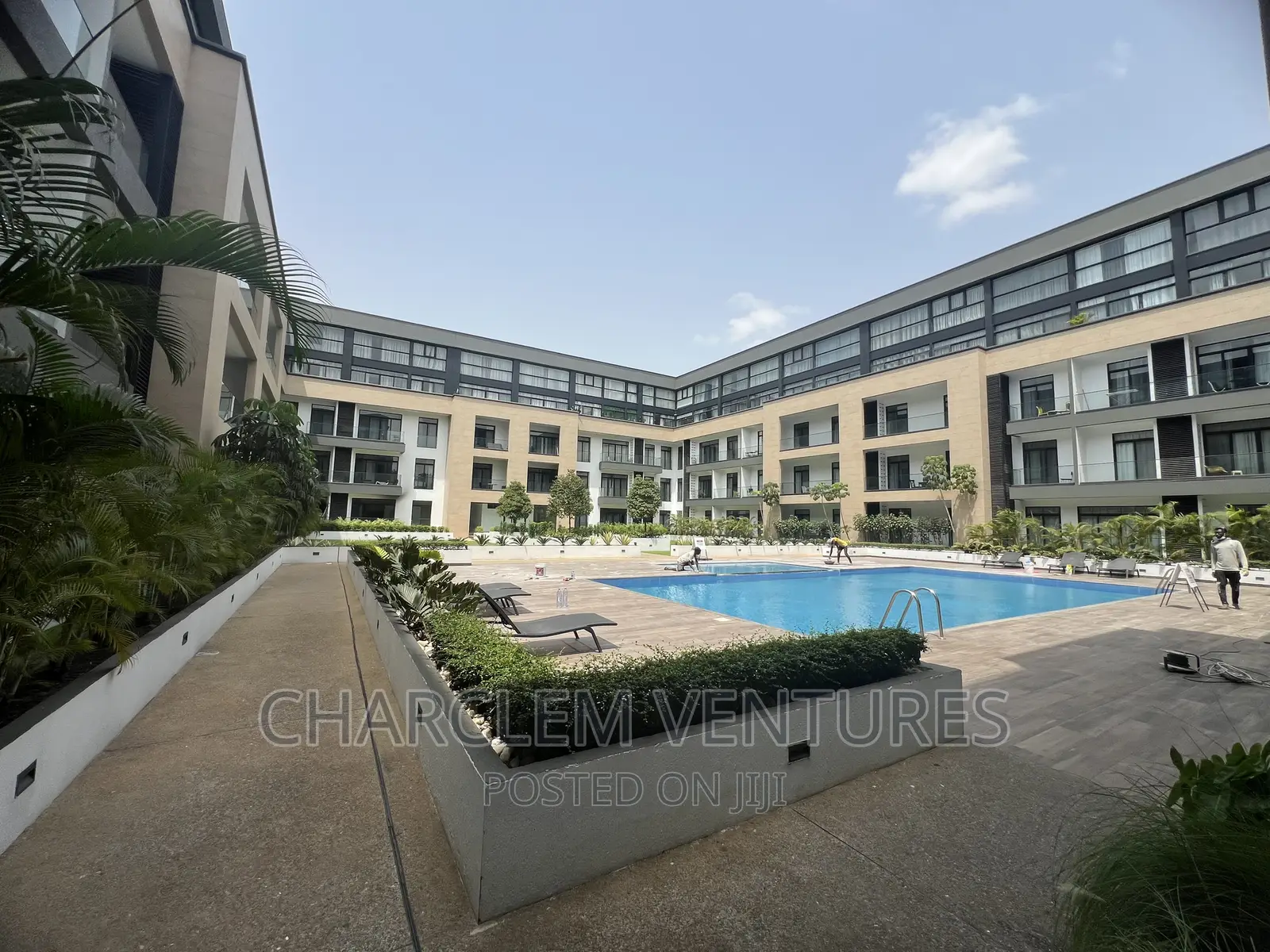 Furnished 1bdrm Apartment in Charclem Ventures, Cantonments for rent in Cantonments