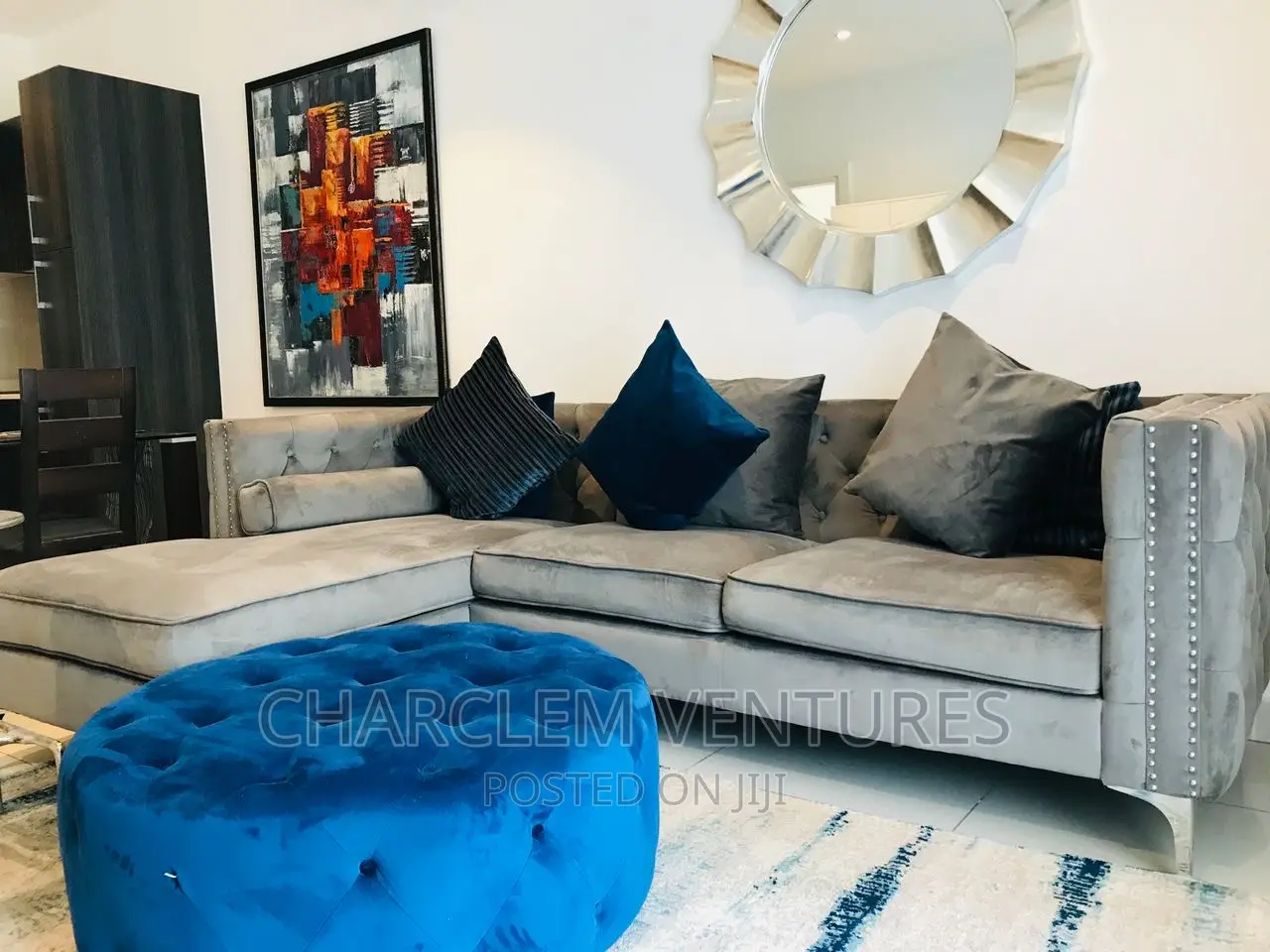 Furnished 1bdrm Apartment in Charclem Ventures, Cantonments for rent in Cantonments