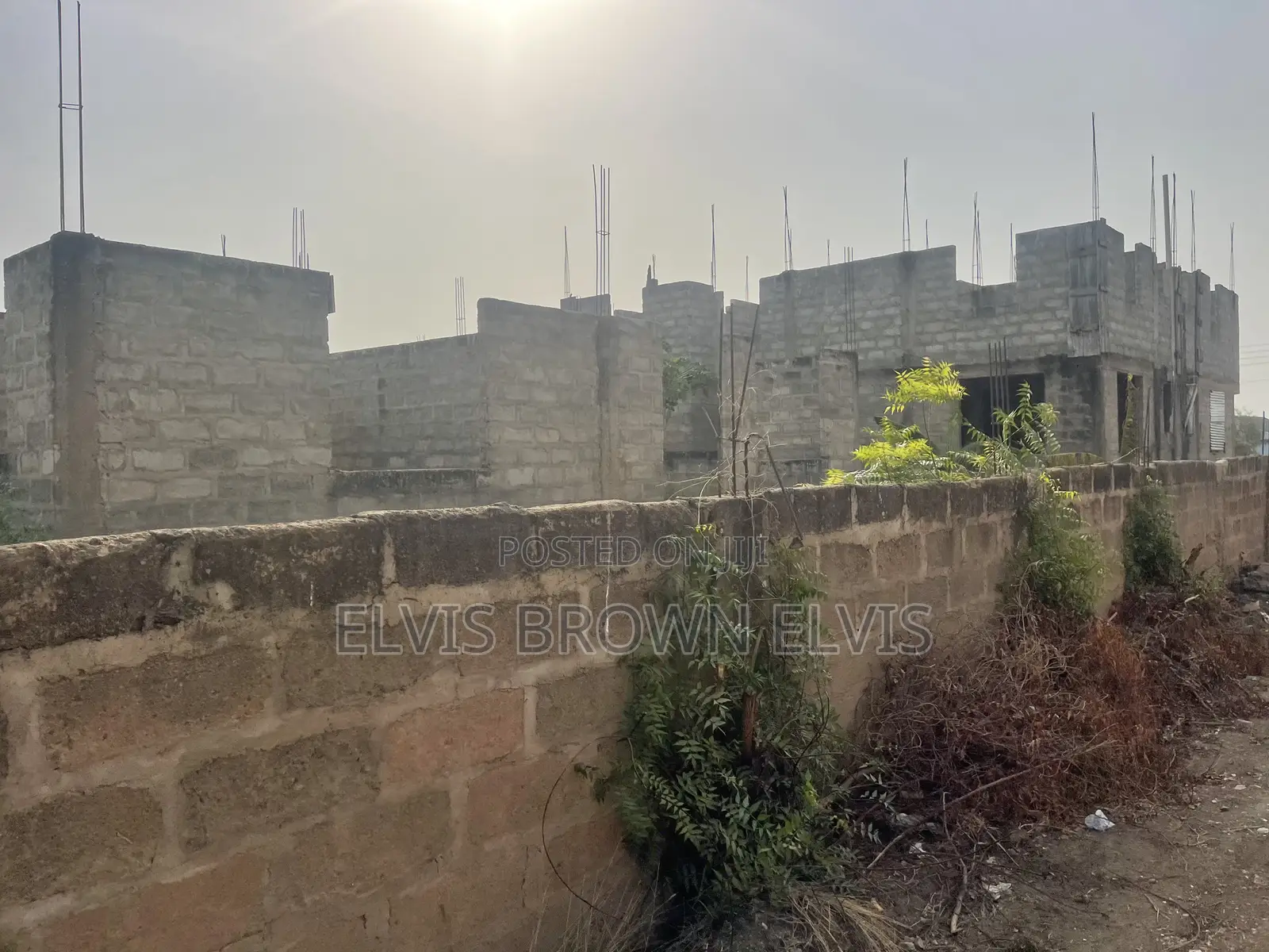 Land for Sale With Uncomplited House Trasacco Zoomlion in Adjiriganor