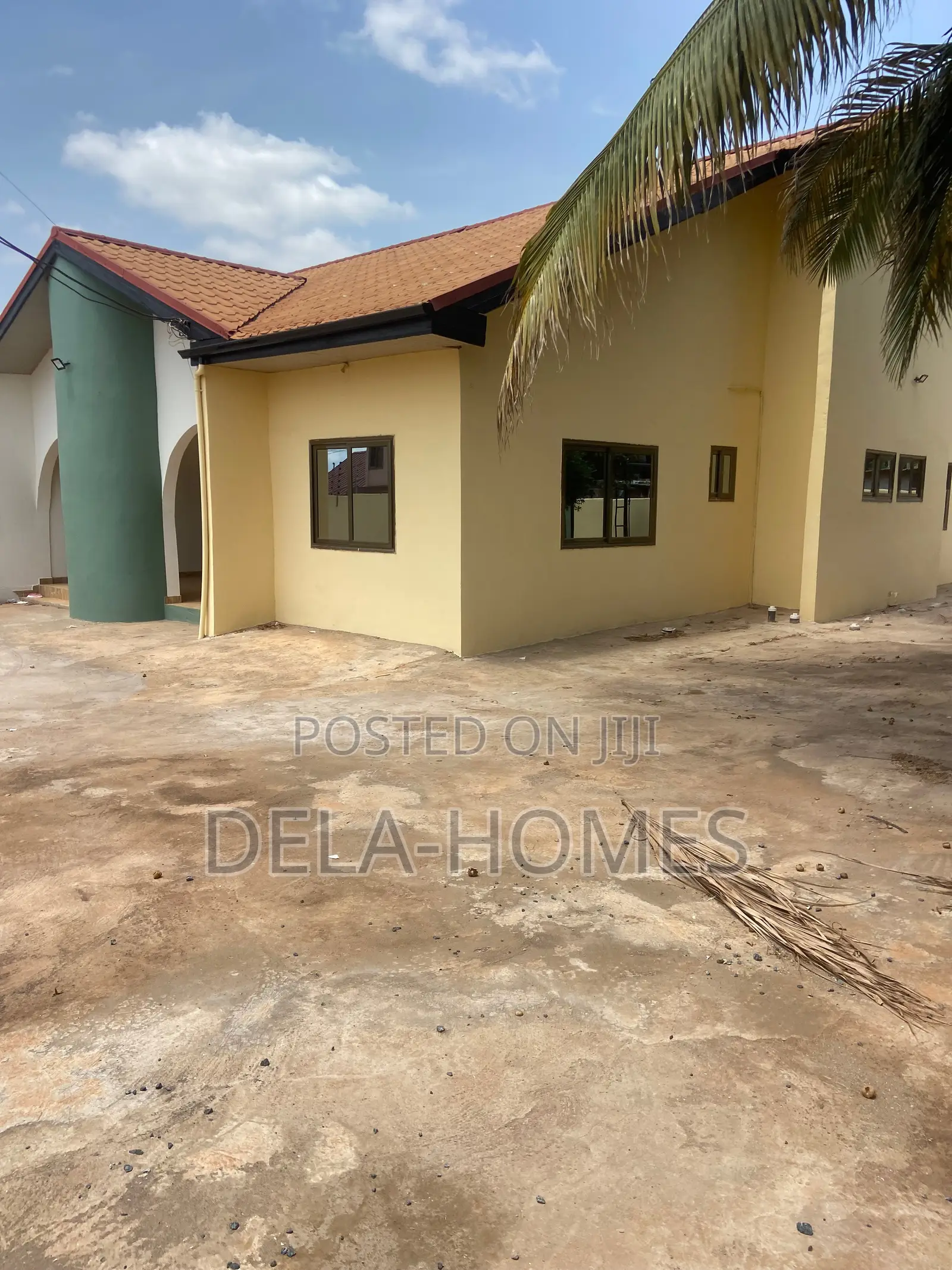 Two Bedroom Self Compound for Rent at Acenta Housing Down. in Adenta