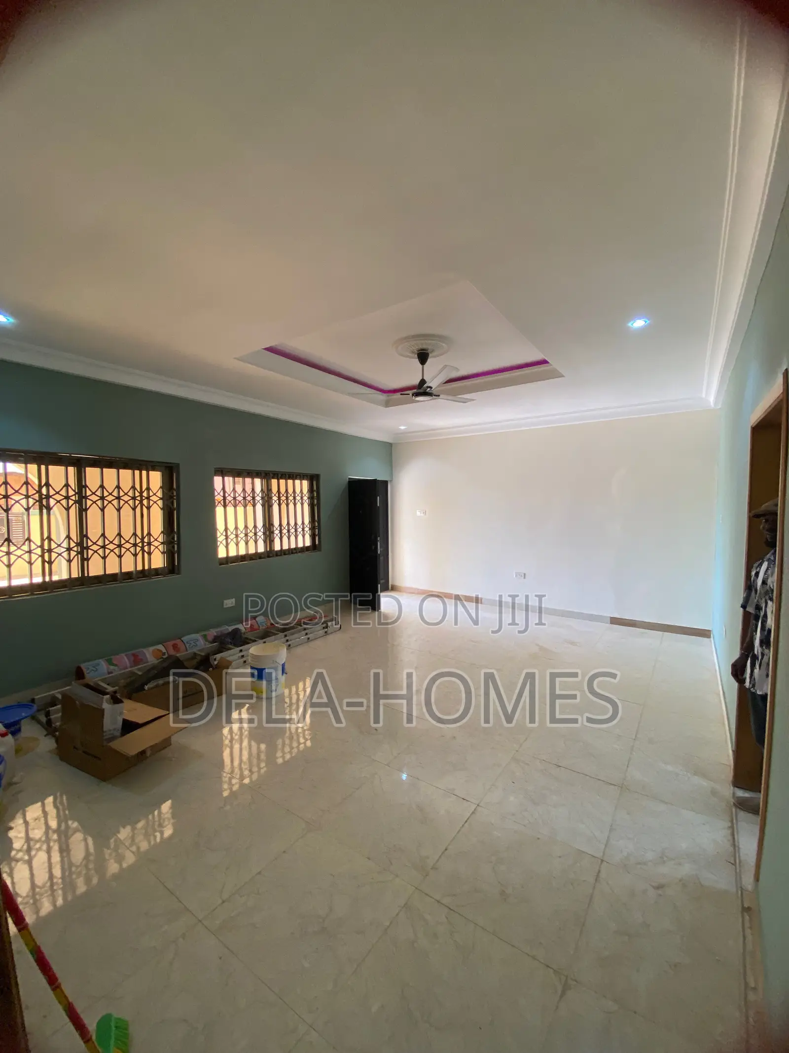 Two Bedroom Self Compound for Rent at Acenta Housing Down. in Adenta