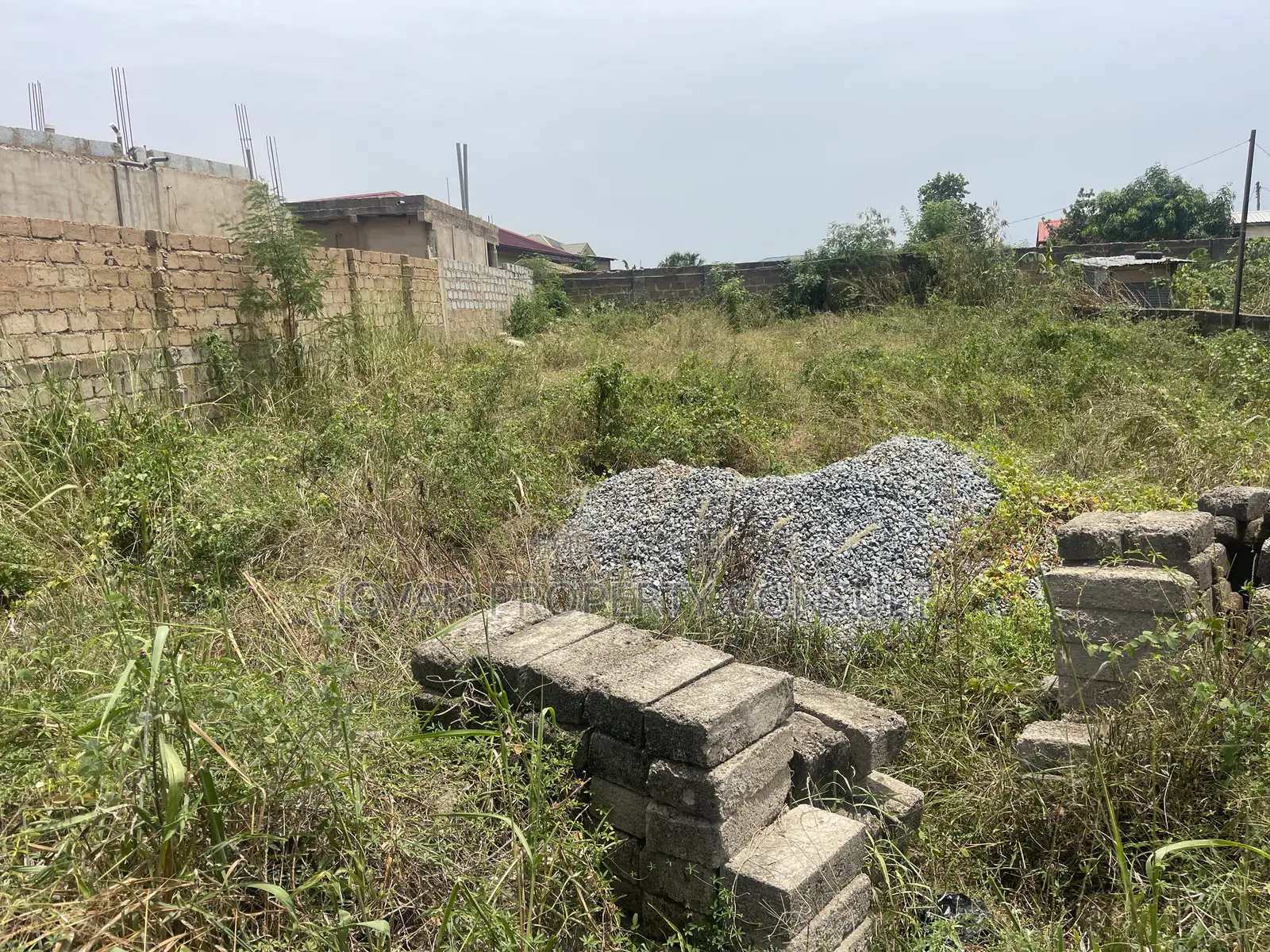 Half Plot for Sale at Amasaman Cocoboard 170,000 Cedis in Ga West Municipal