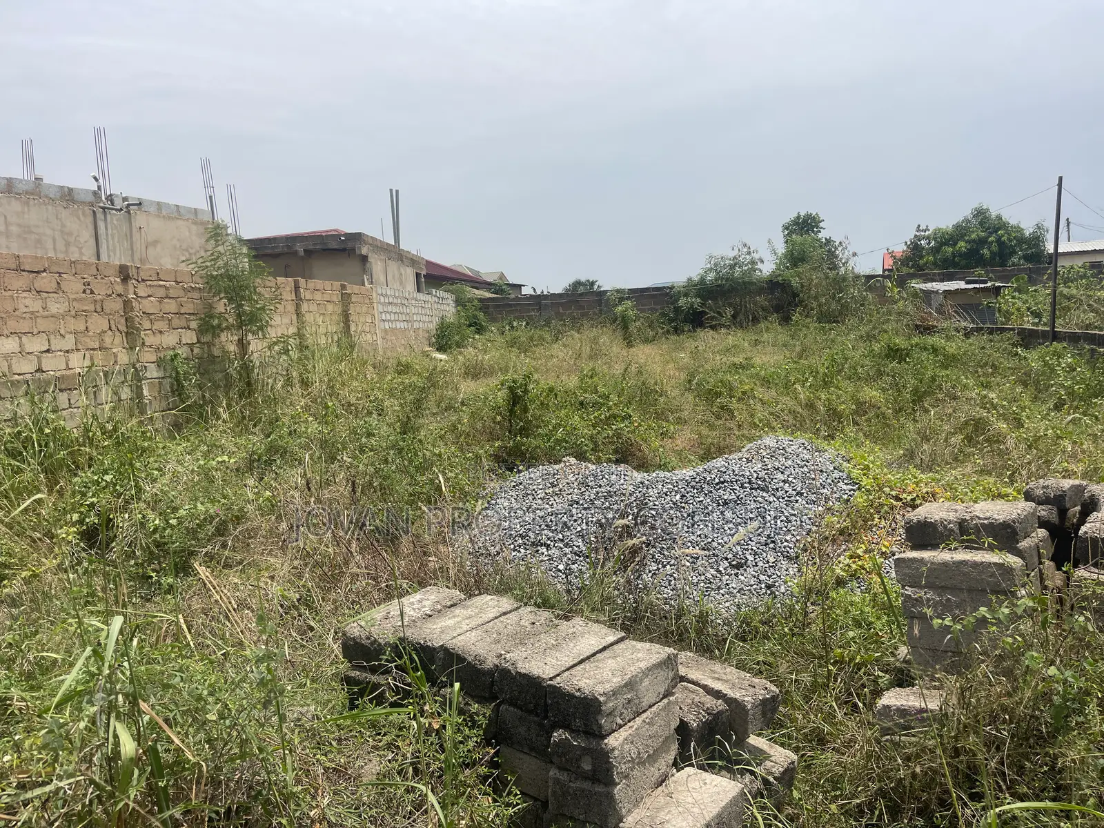 Half Plot for Sale at Amasaman Cocoboard 170,000 Cedis in Ga West Municipal