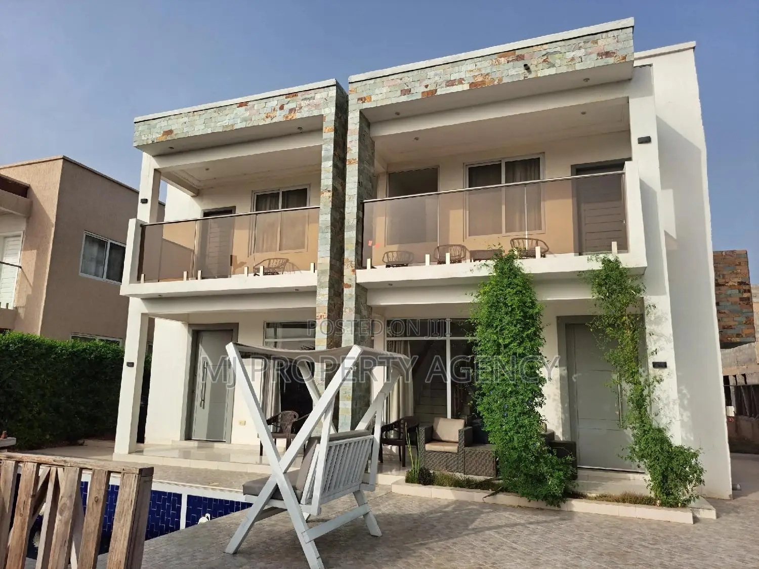 Furnished 3bdrm Duplex in Prampram Beach for sale in Prampram
