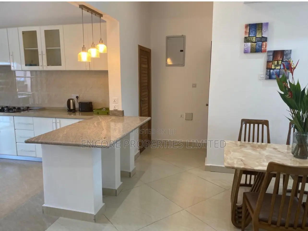 Furnished 3bdrm Apartment in Encore Properties, East Legon for rent in East Legon