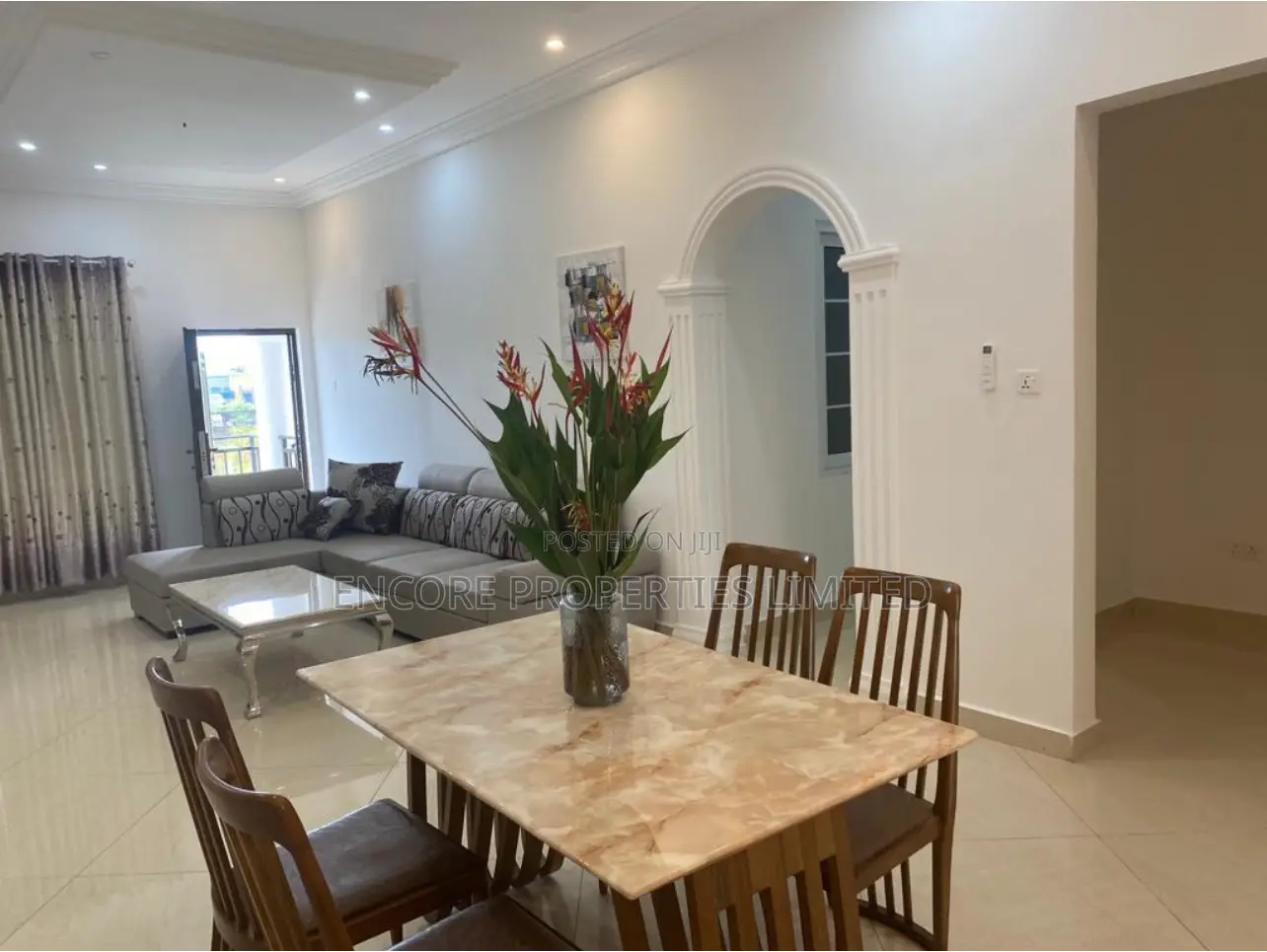 Furnished 3bdrm Apartment in Encore Properties, East Legon for rent in East Legon