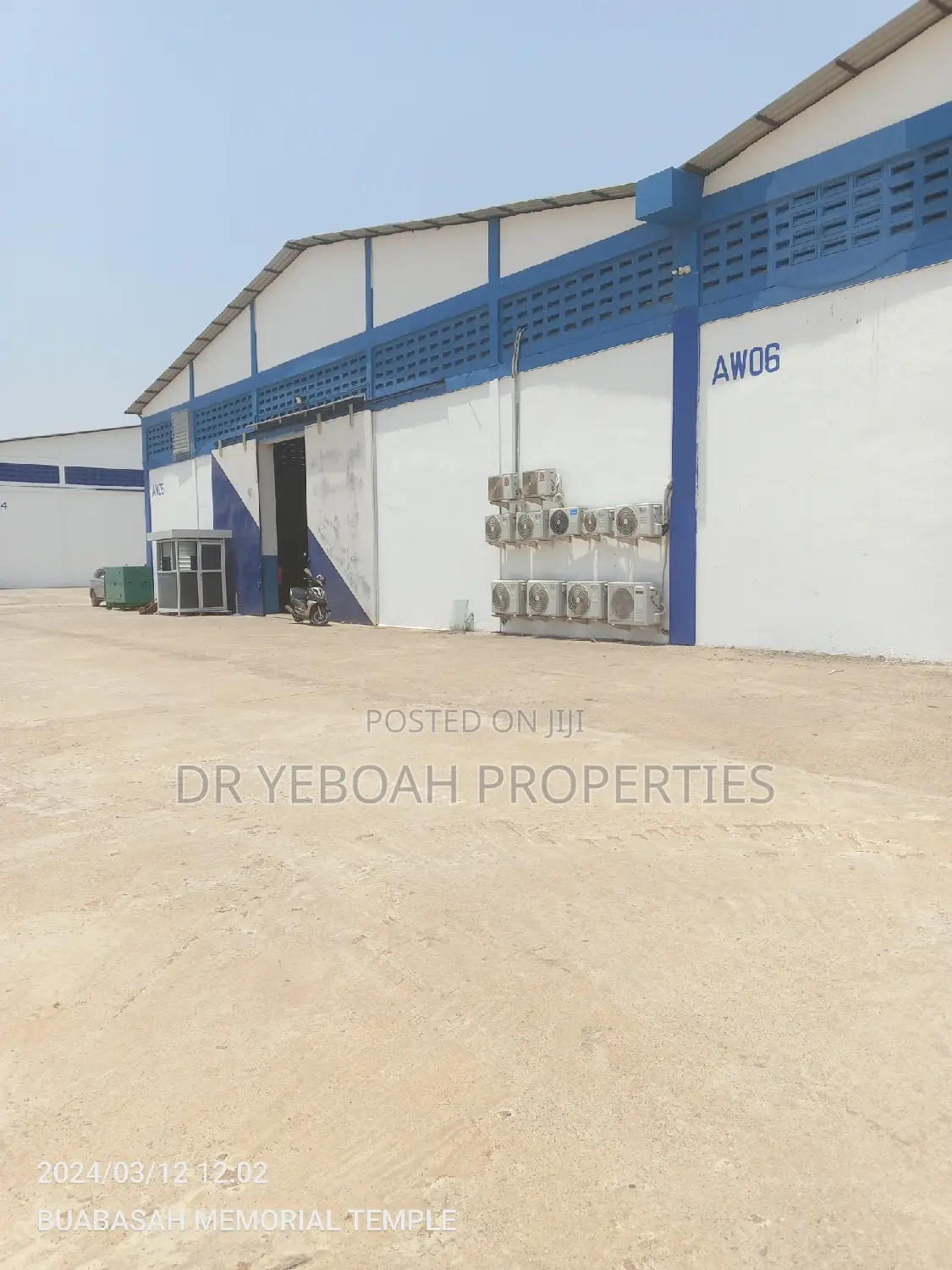 Spintex Road:- 1000 SQM Warehouse for Rent in Spintex