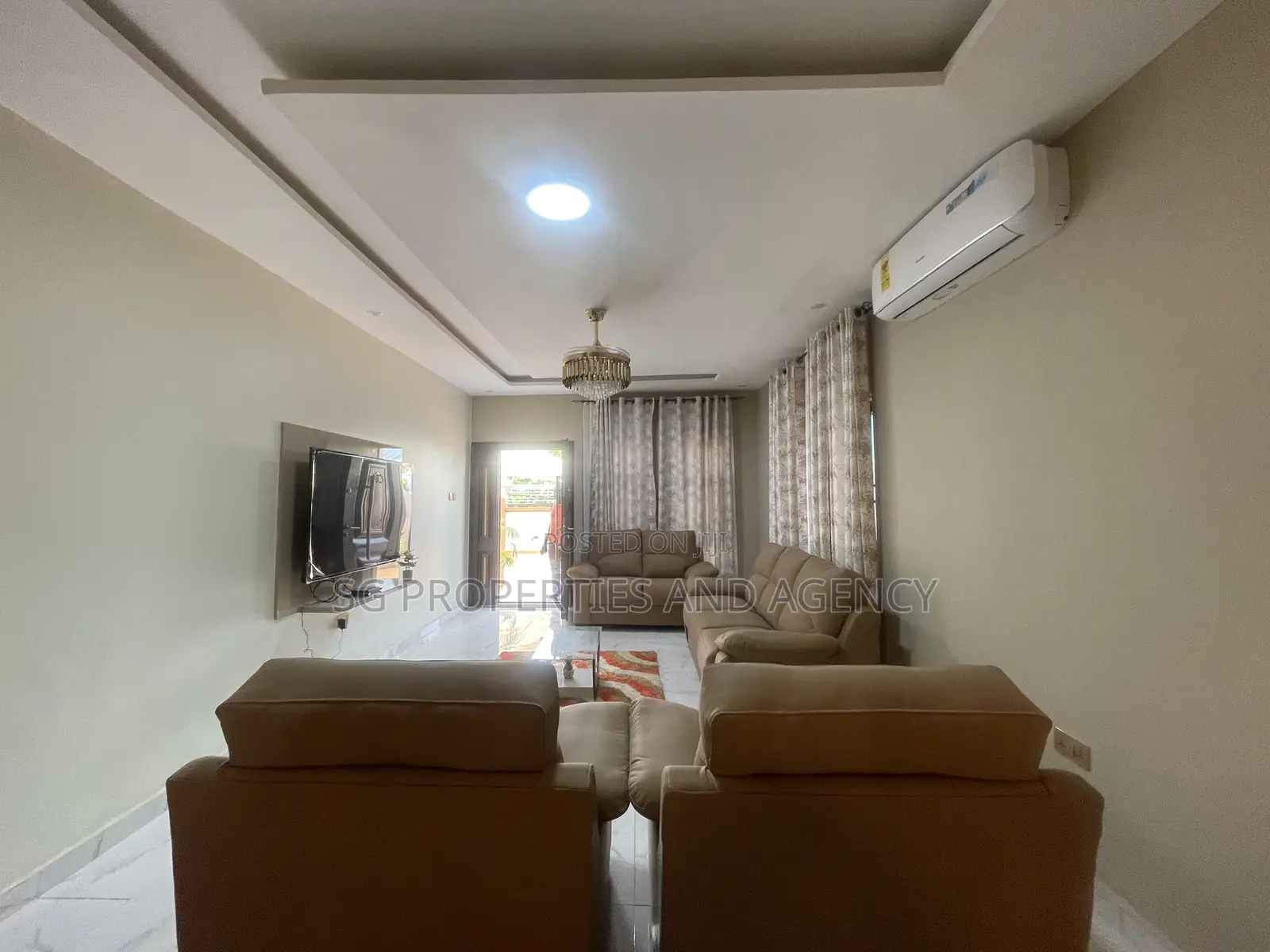 Furnished 3bdrm House in 12Th Hfc Estate, Spintex for rent in Spintex