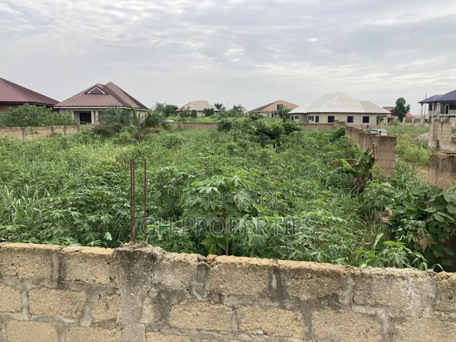 Well Two Fenced Two Plots for Sale at Sokoban,Duropem. in Kumasi Metropolitan