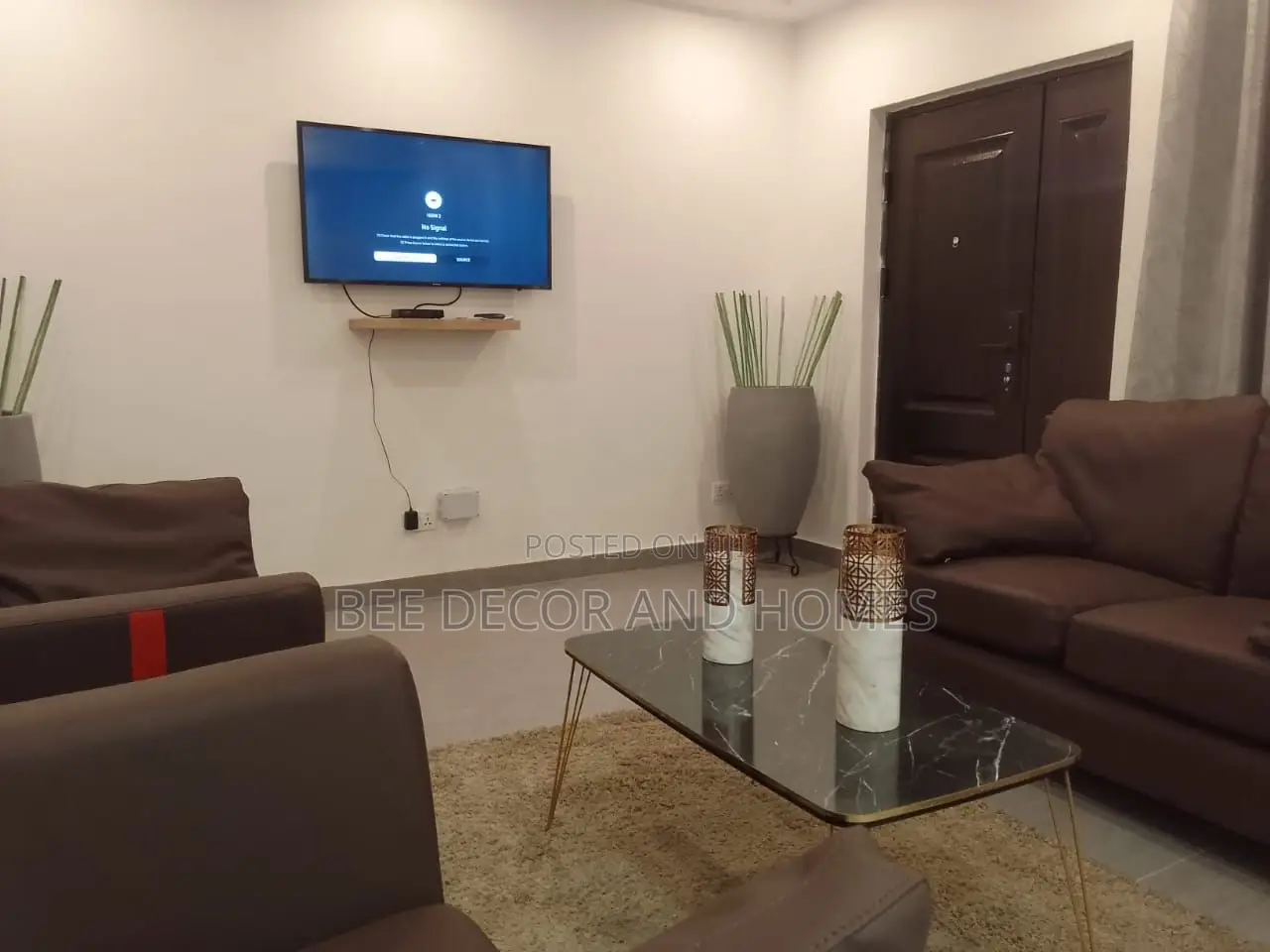 Furnished 1bdrm Room & Parlour in Bee Decor & Homes, East Legon in East Legon