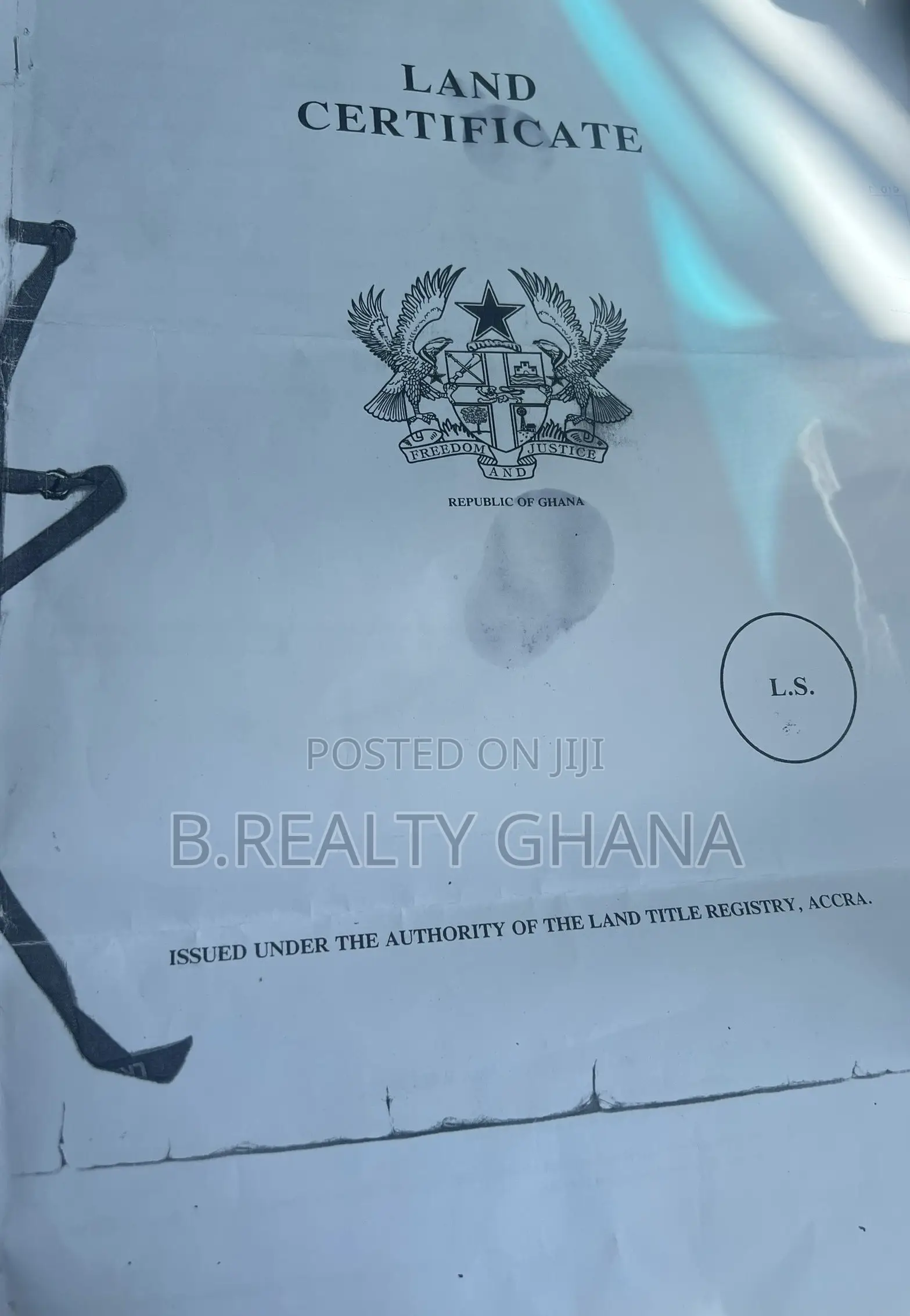 Acres of Titled Land at Borteyman for Sale in East Legon