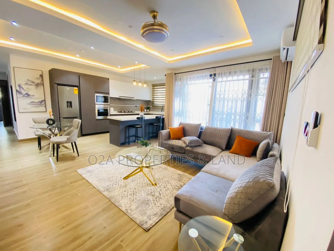 Furnished 2bdrm Apartment in Tse Addo, Trade Fair for rent in Trade Fair