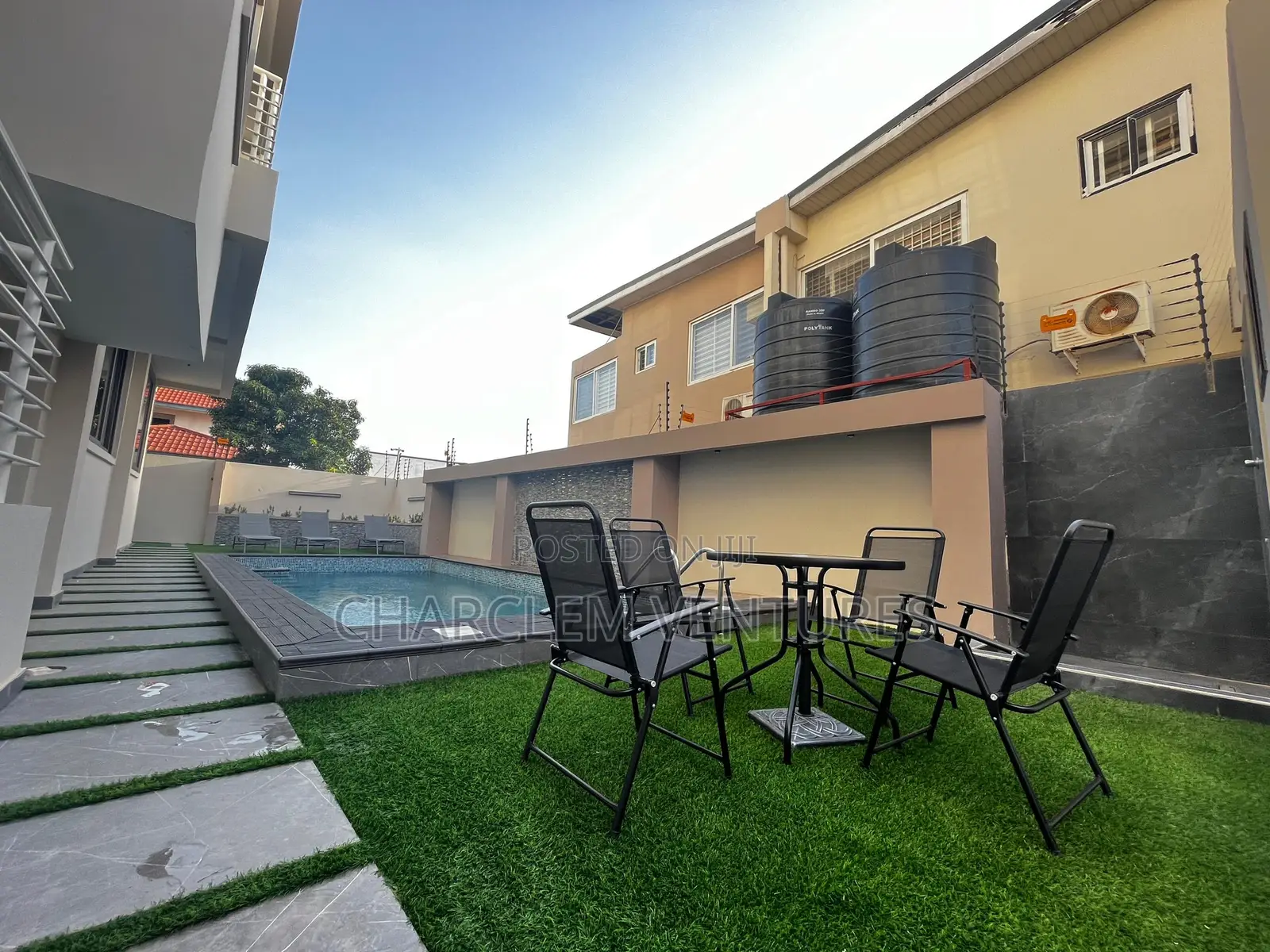 Furnished 2bdrm Apartment in Charclem Ventures, East Legon for rent in East Legon