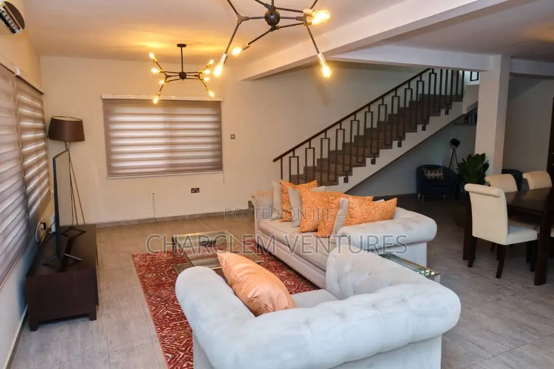 Furnished 4bdrm House in Charclem Ventures, East Legon for rent in East Legon
