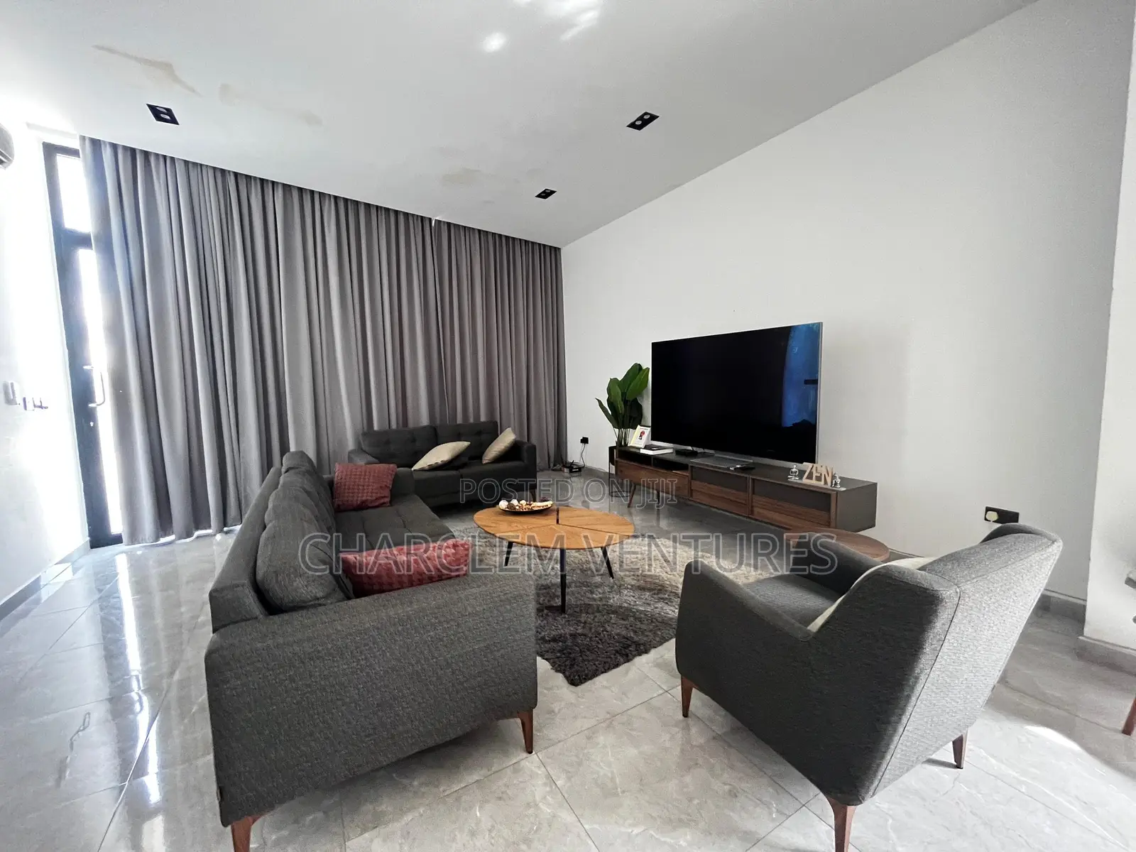 Furnished 3bdrm House in Charclem Ventures, East Legon for sale in East Legon