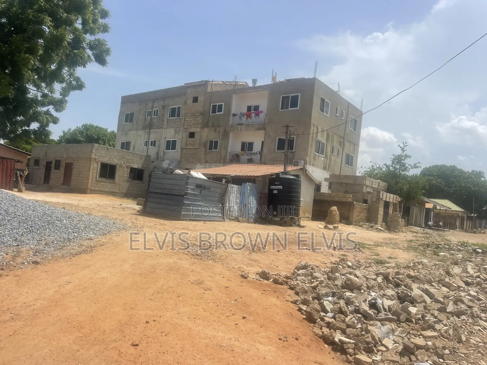 40 by 100 Plot for Sale at NMIADJORN Around Police Station in Ashaley Botwe