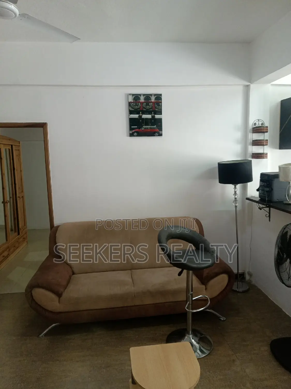 Furnished 1bdrm Apartment in Seekers Realty, Osu for rent in Osu