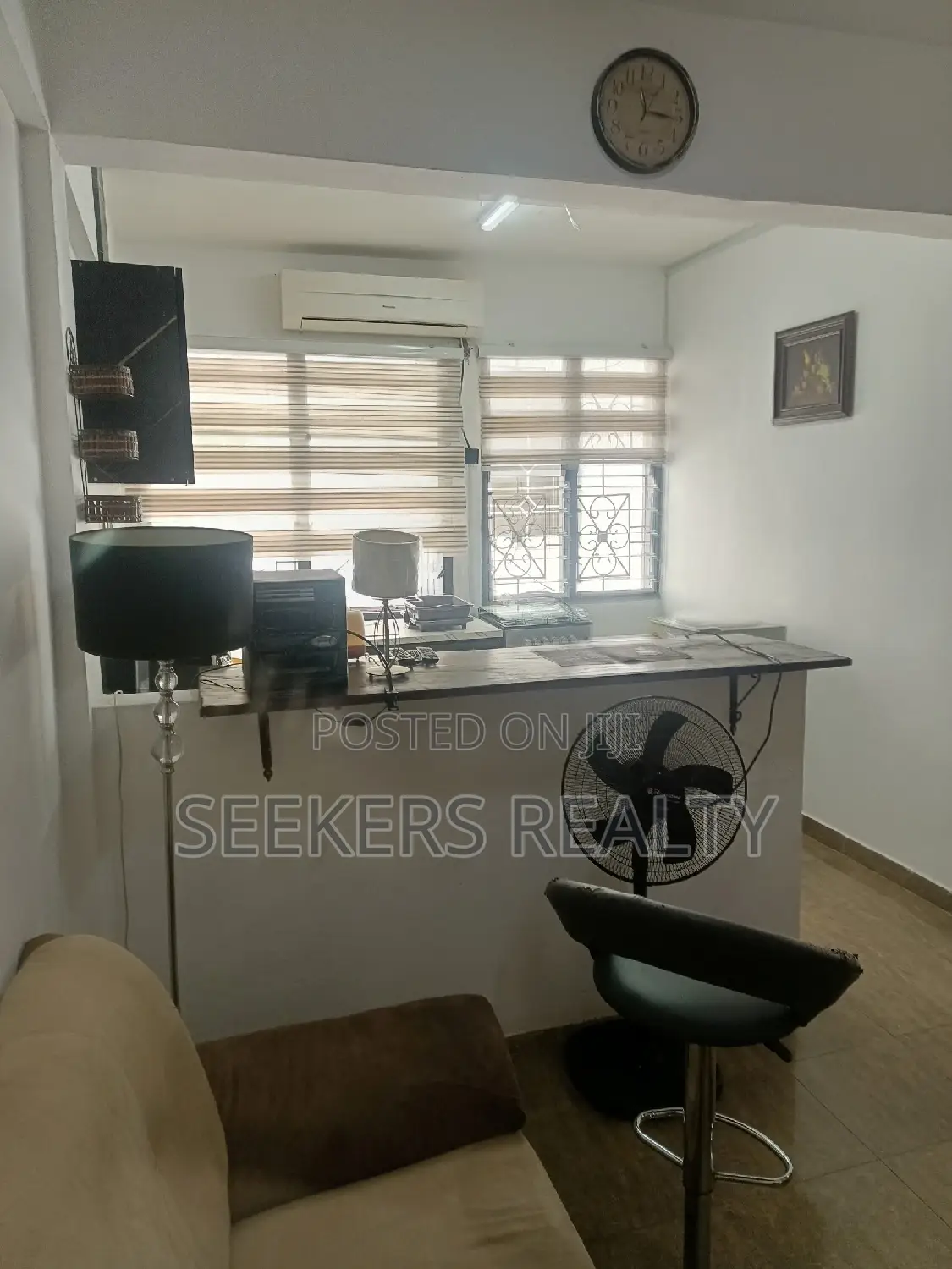 Furnished 1bdrm Apartment in Seekers Realty, Osu for rent in Osu