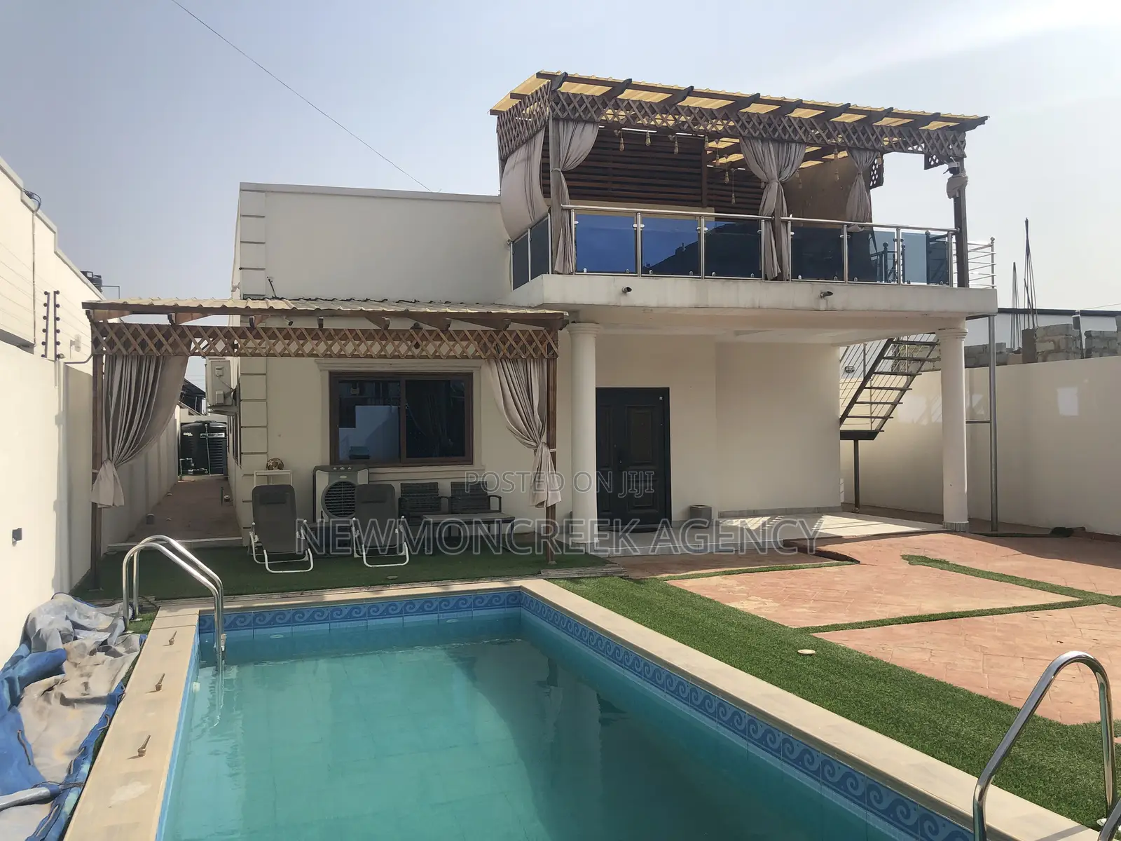 Furnished 3bdrm Bungalow in Lakeside Estates, Accra Metropolitan in Accra Metropolitan