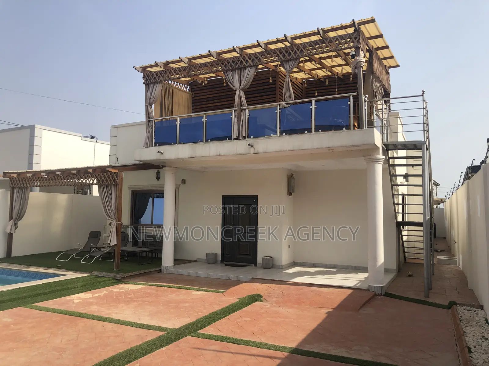 Furnished 3bdrm Bungalow in Lakeside Estates, Accra Metropolitan in Accra Metropolitan