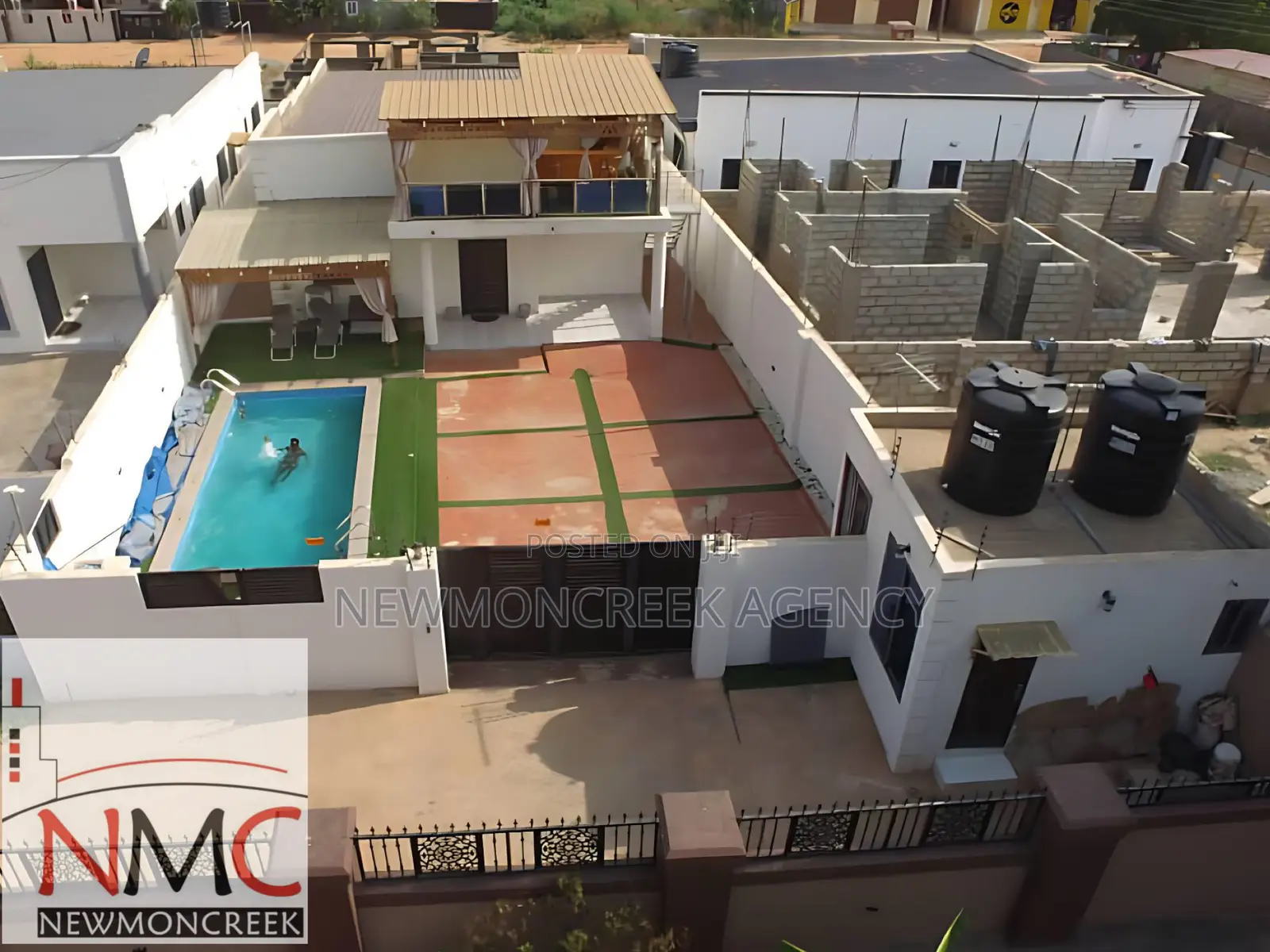 Furnished 3bdrm Bungalow in Lakeside Estates, Accra Metropolitan in Accra Metropolitan