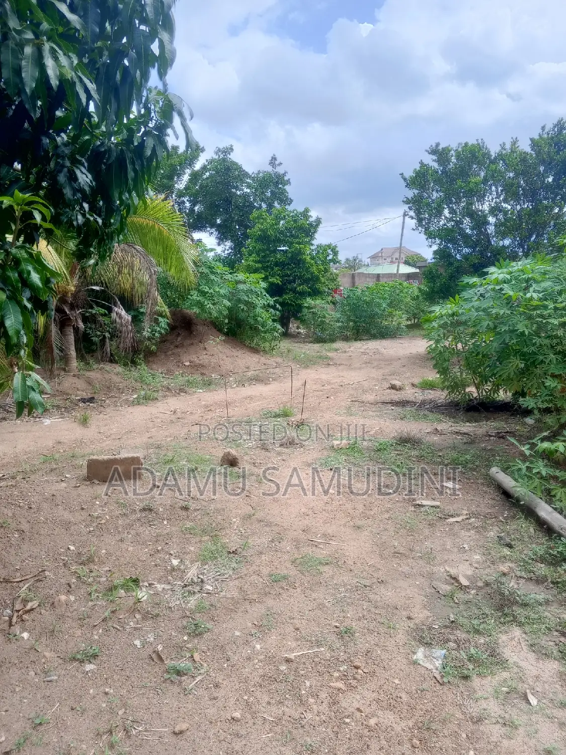 Road Side Land at Agbazo Close to Hobor in Ga West Municipal