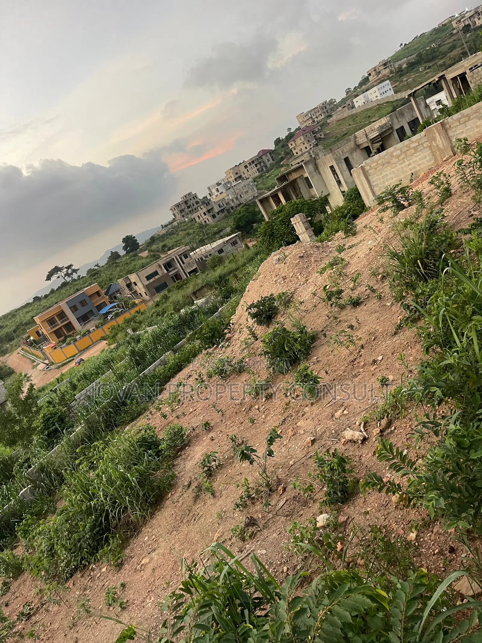 Full Plot for Sale at Pokuase Acp 70/100 Feet 450,000 Cedis in Pokuase