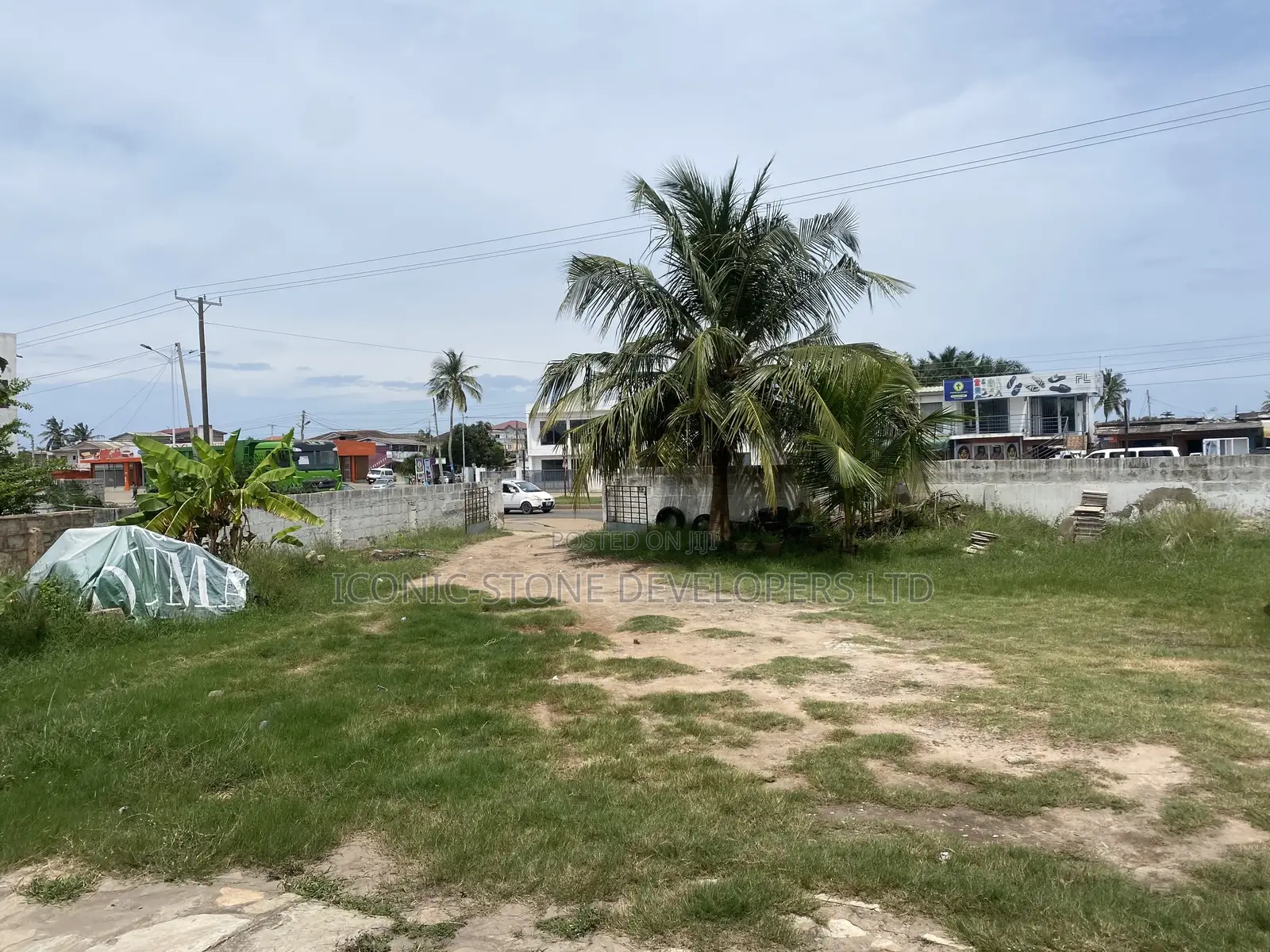 3 Plots by Main Road at La - Trade-Fair Road in Labadi