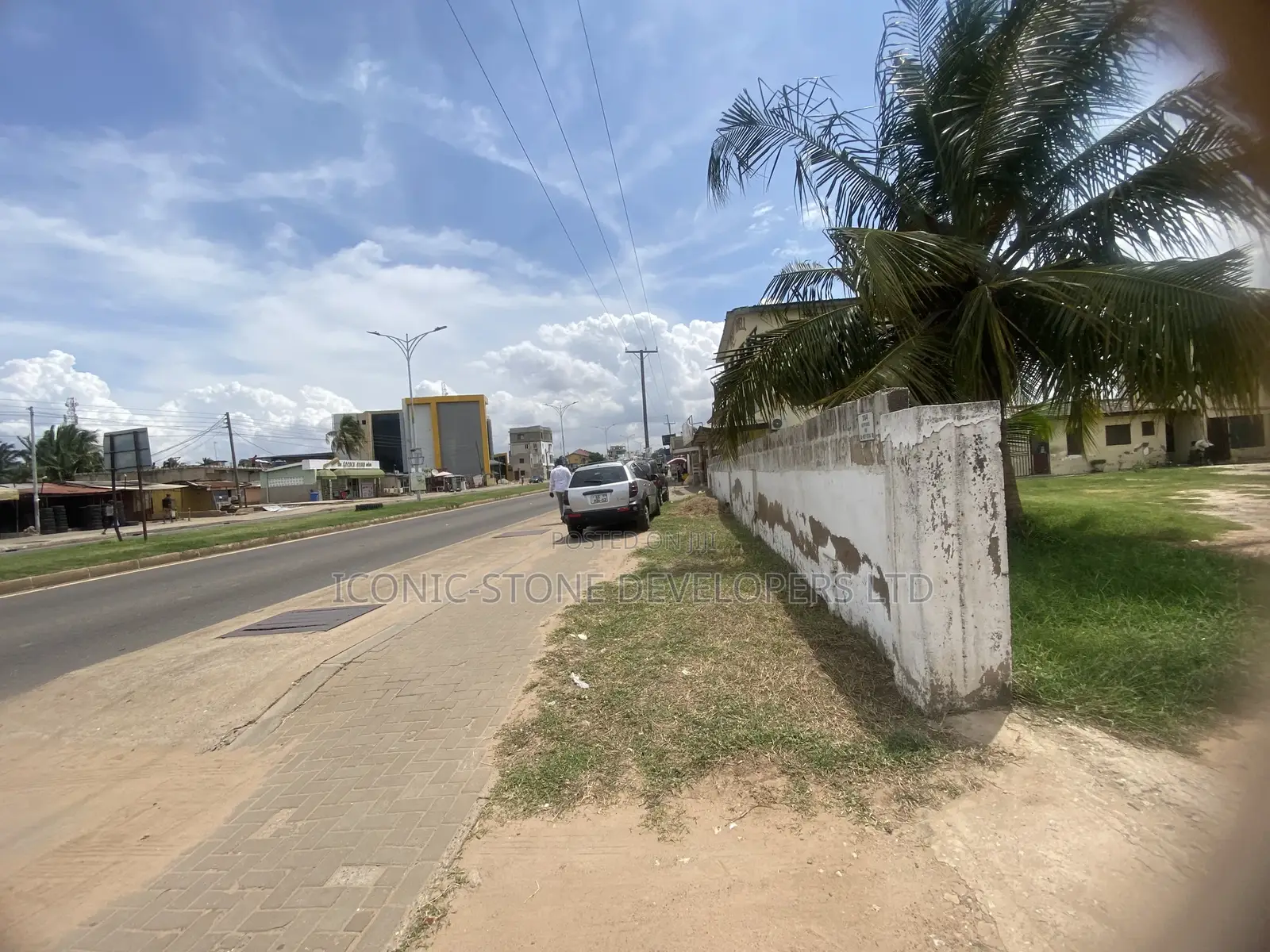 3 Plots by Main Road at La - Trade-Fair Road in Labadi