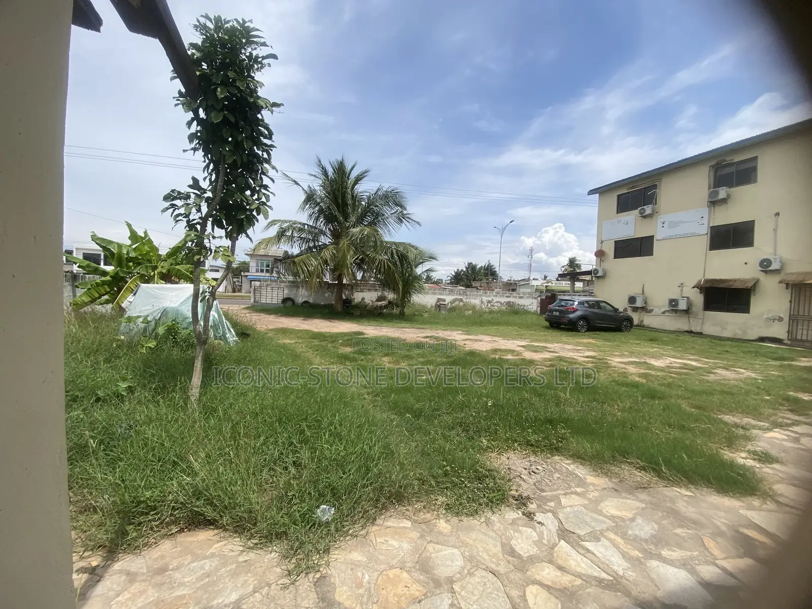 3 Plots by Main Road at La - Trade-Fair Road in Labadi