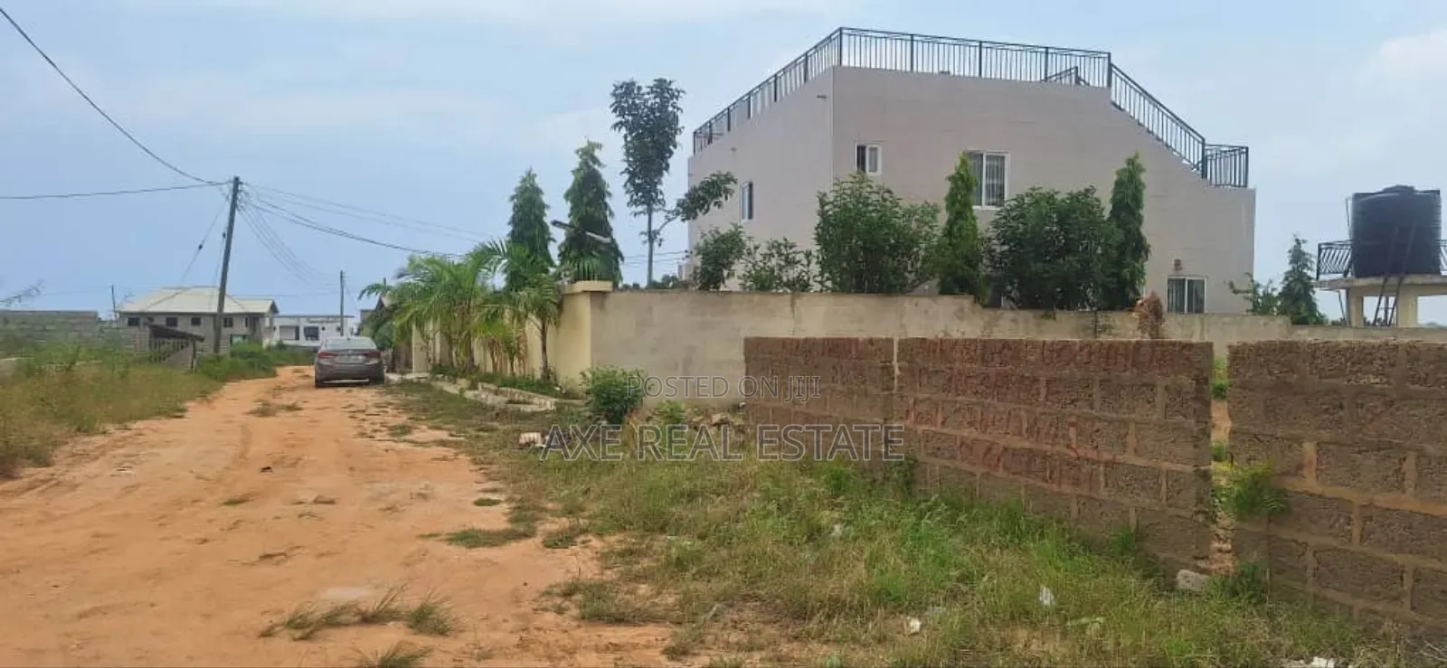 Elegant Demarcation on Half Plots at Tema Community 25 in Accra Metropolitan